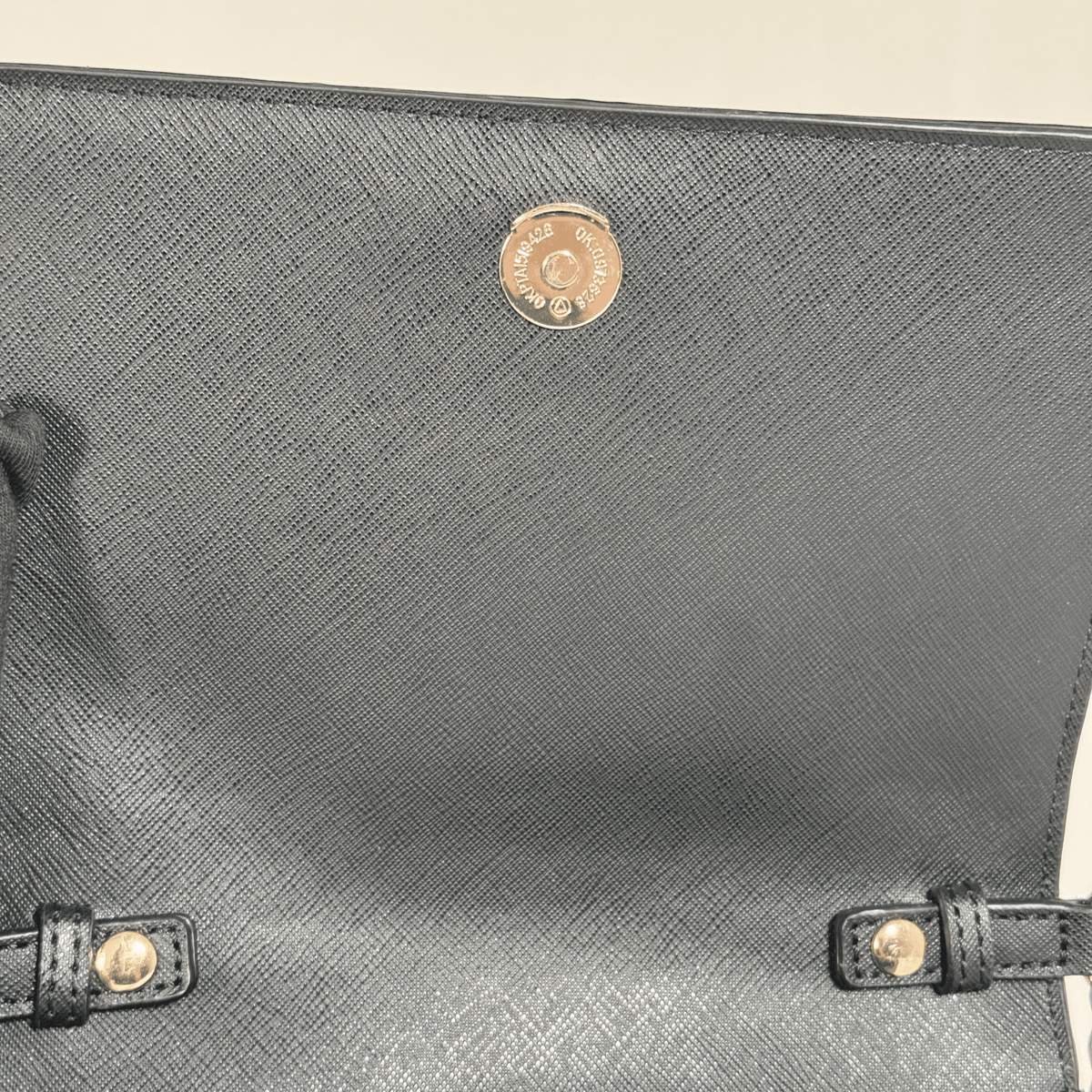 KARL LAGERFELD PARIS - SAC WALLET ON CHAIN - CUIR SAFFIANO NOIR - La Belle Boutique