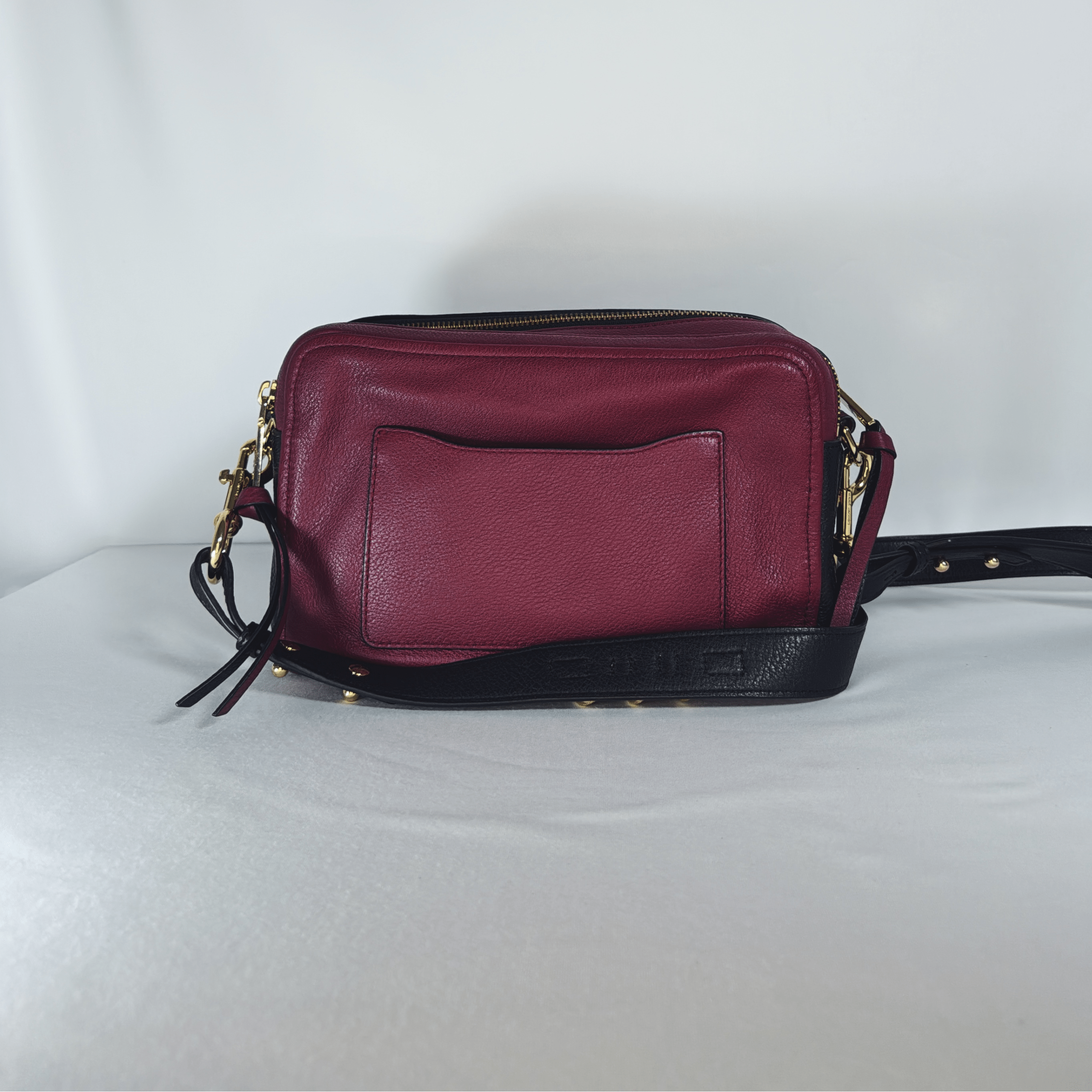 Marc Jacobs The Softshot 27 Crossbody Bag bordeaux - La Belle Boutique