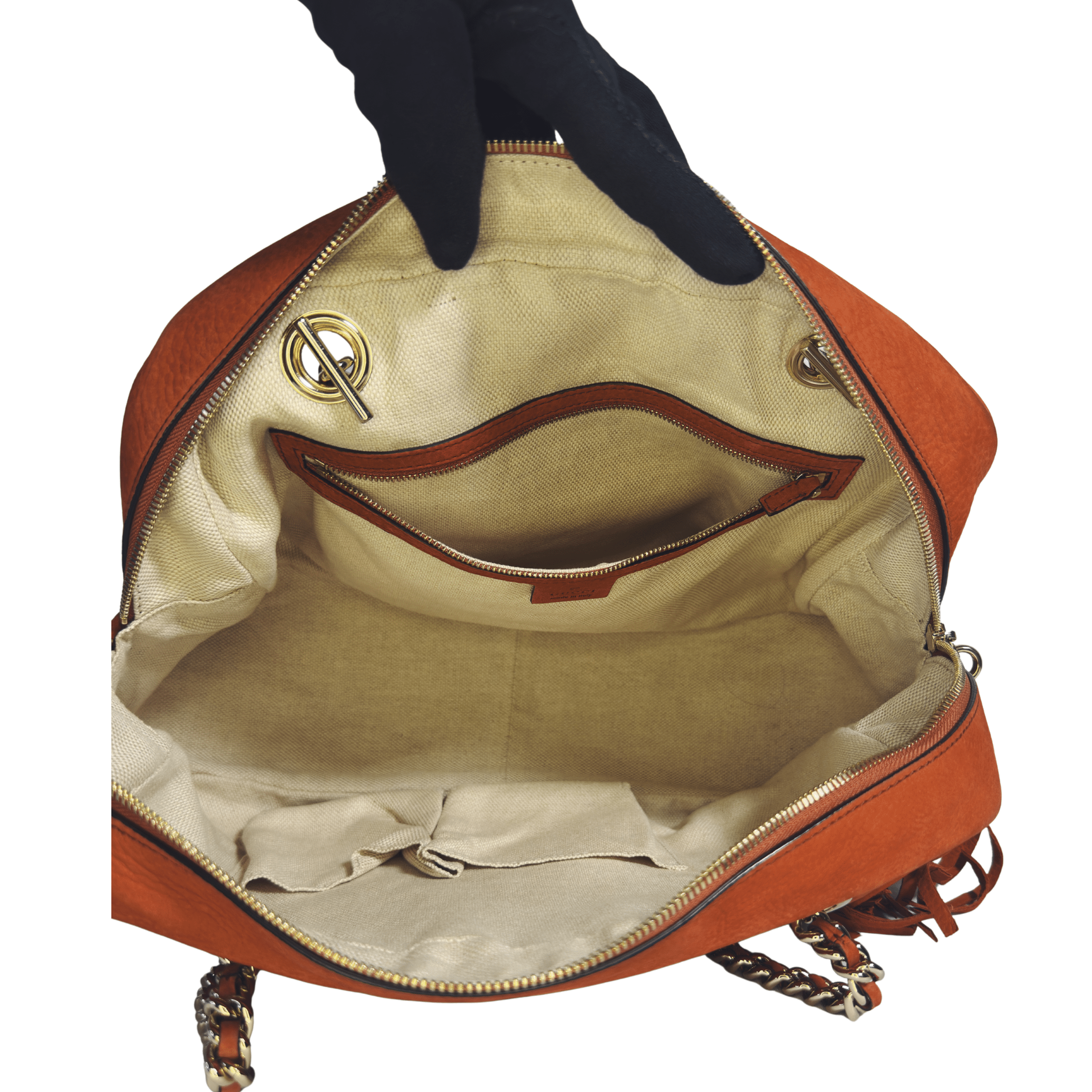 Gucci Soho – Cuir orange - La Belle Boutique