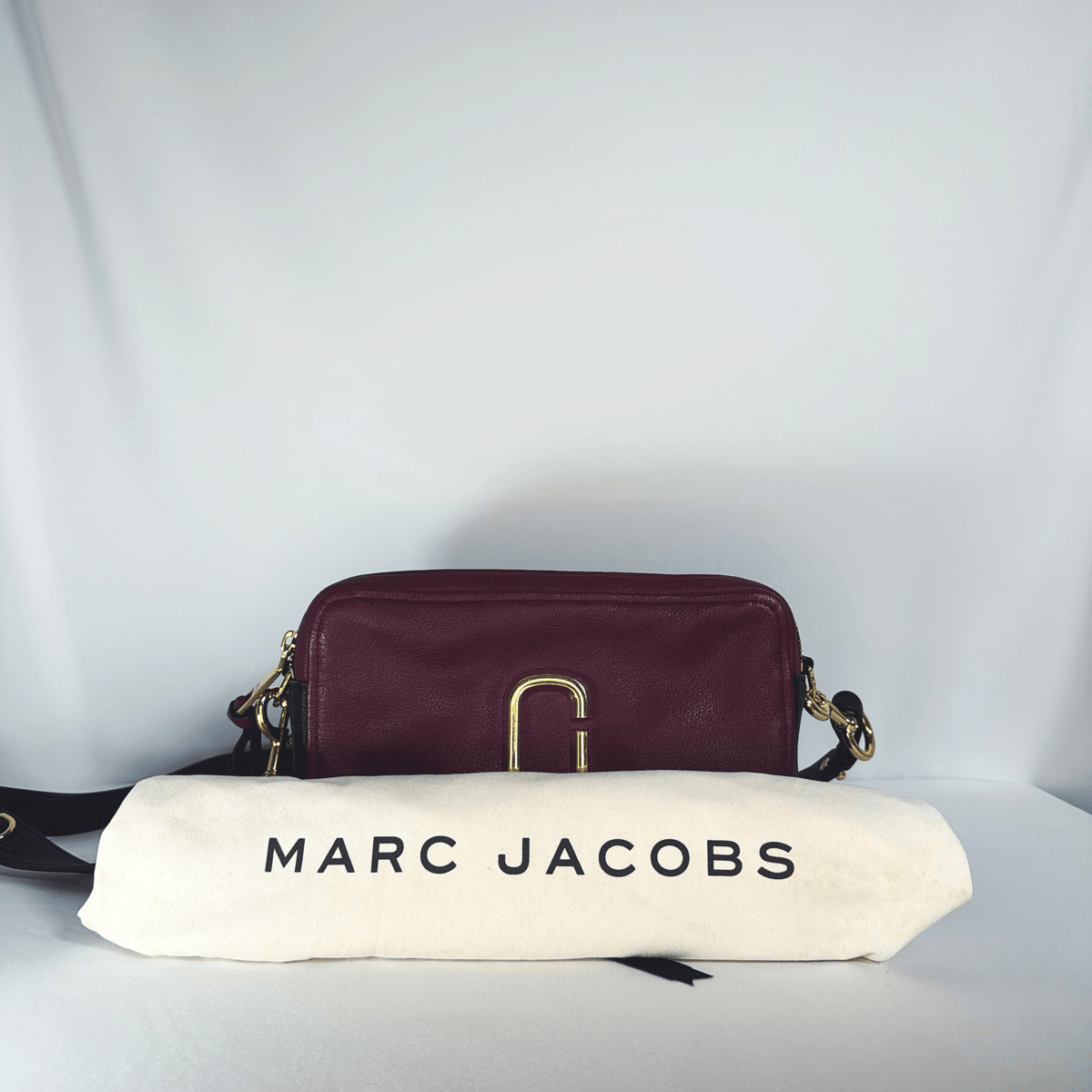 Marc Jacobs The Softshot 27 Crossbody Bag bordeaux - La Belle Boutique