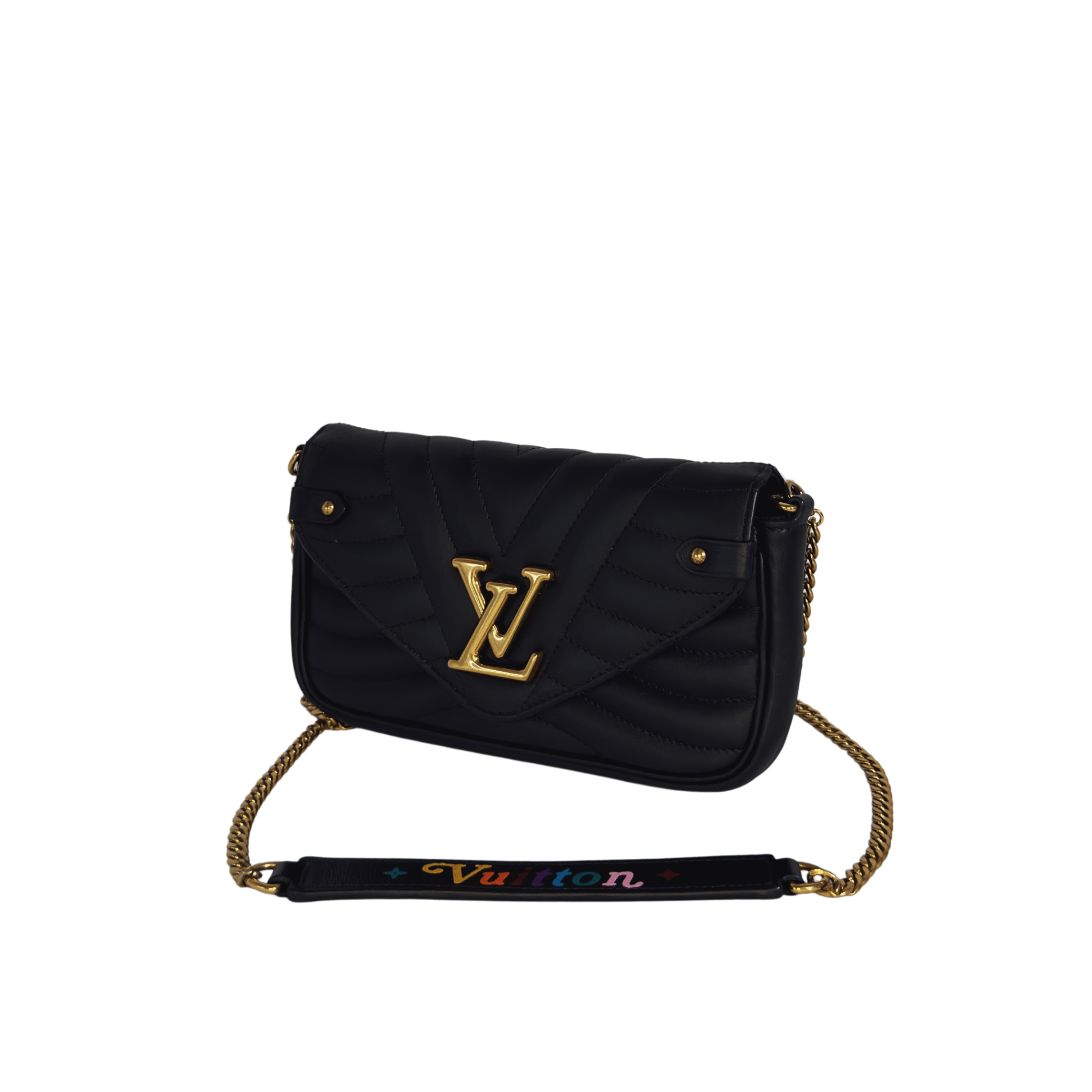 Louis Vuitton New Wave - Wallet on Chain - La Belle Boutique