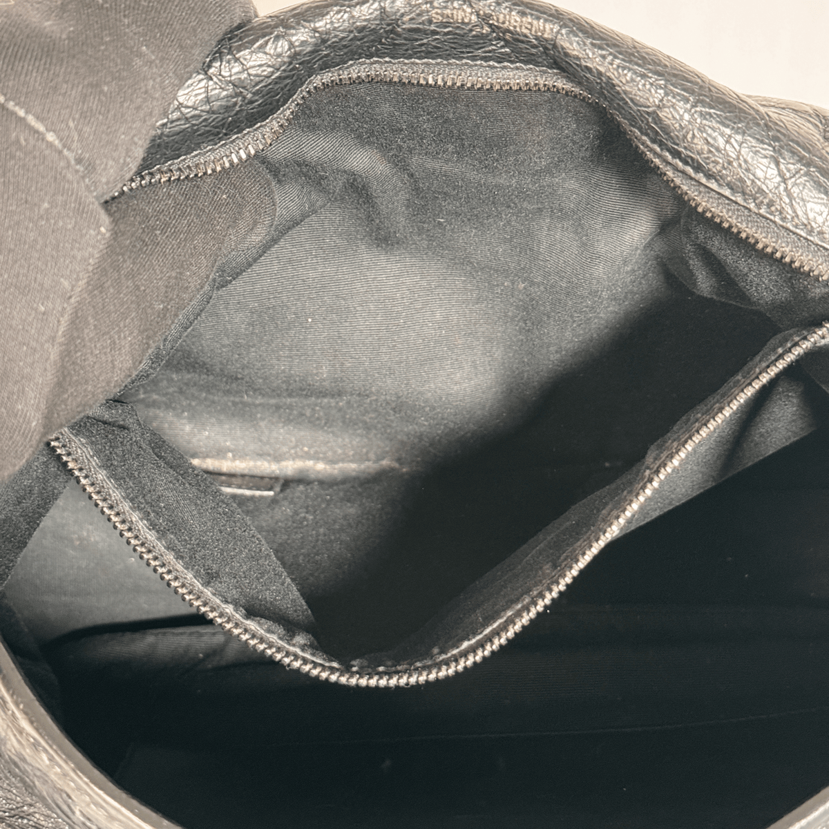 SAINT LAURENT - NIKI MEDIUM - CUIR VIEILLI NOIR - BIJOUTERIE ALL BLACK
