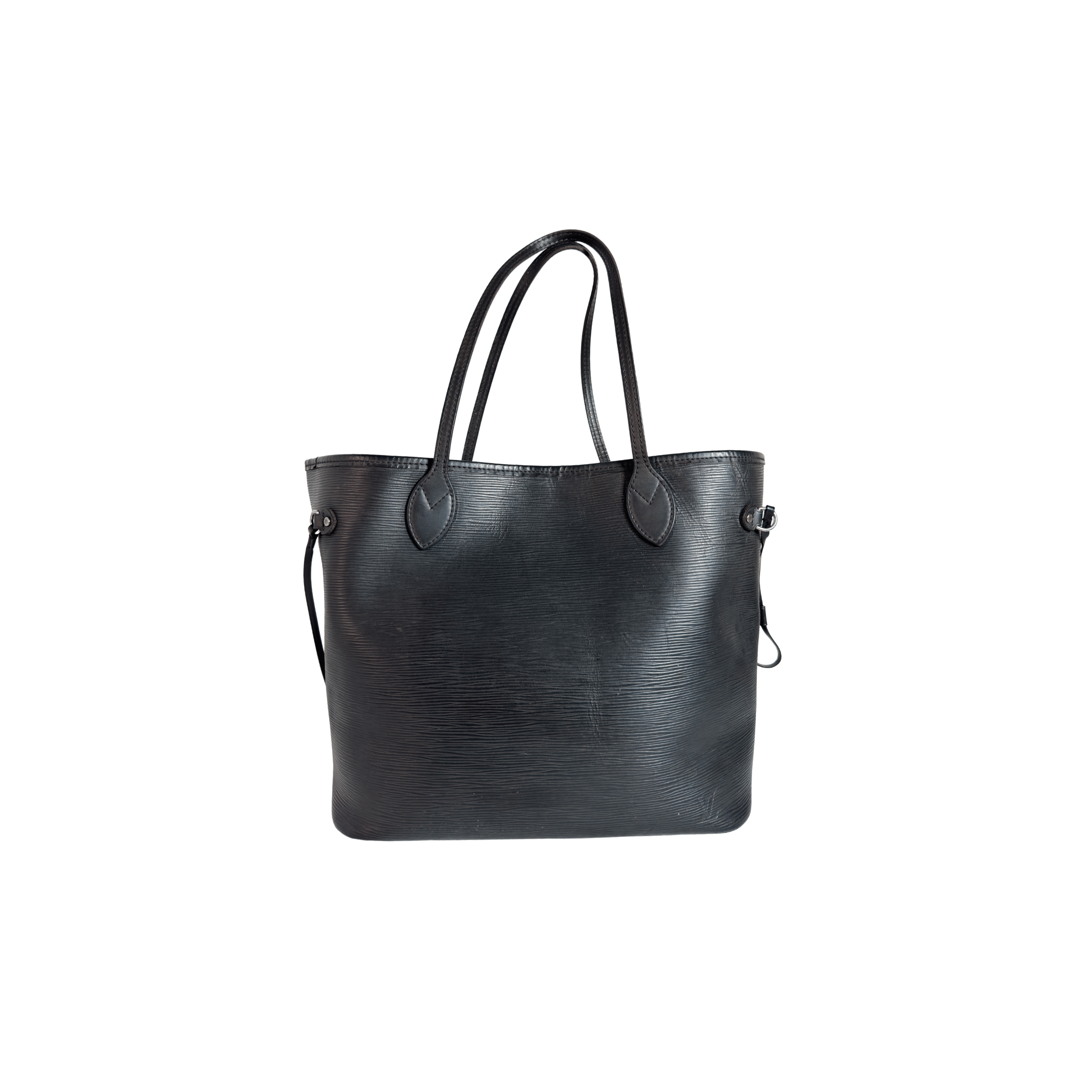 LOUIS VUITTON - NEVERFULL MM - CUIR EPI NOIR