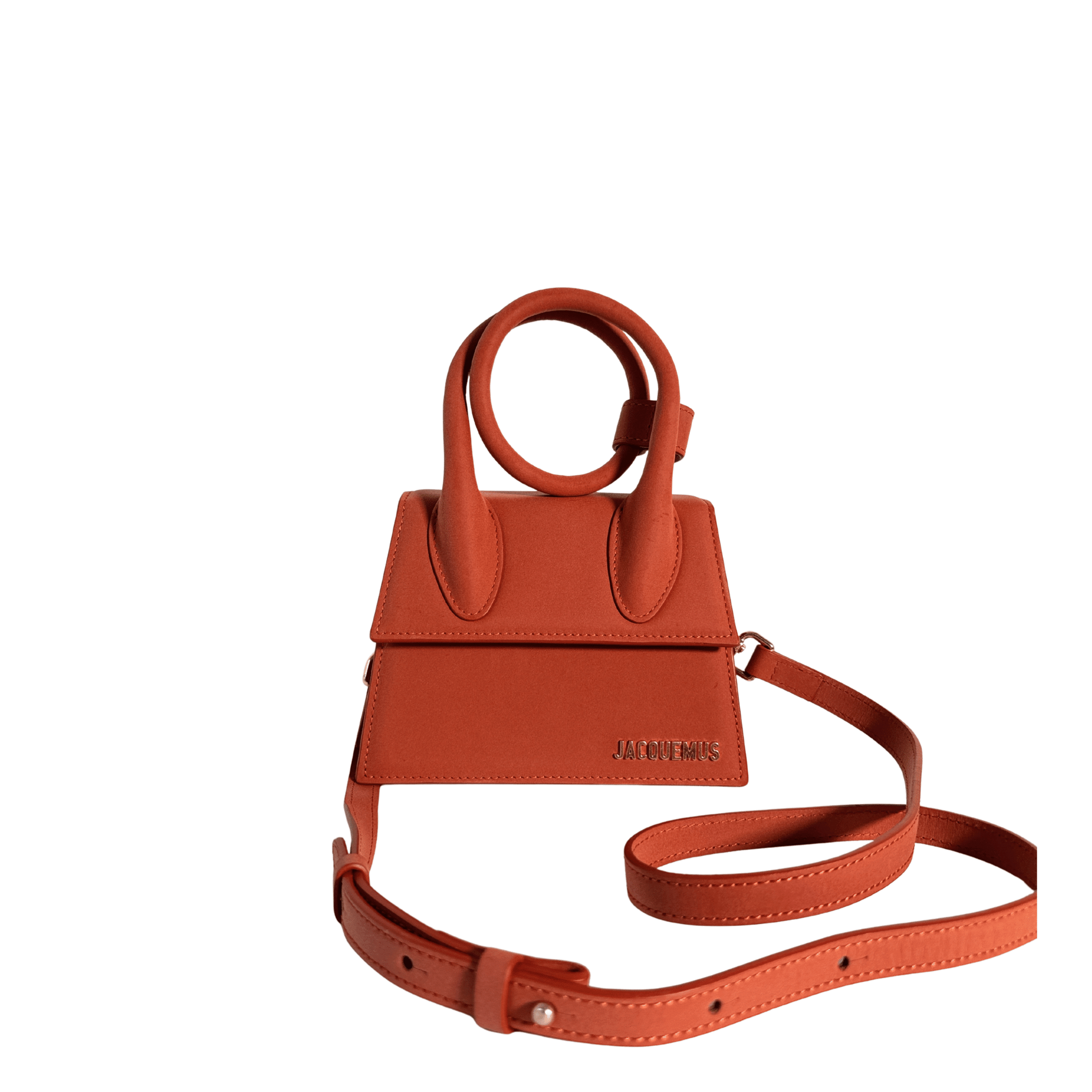 SAC JACQUEMUS LE CHIQUITO NOEUD – CUIR TERRACOTTA - La Belle Boutique