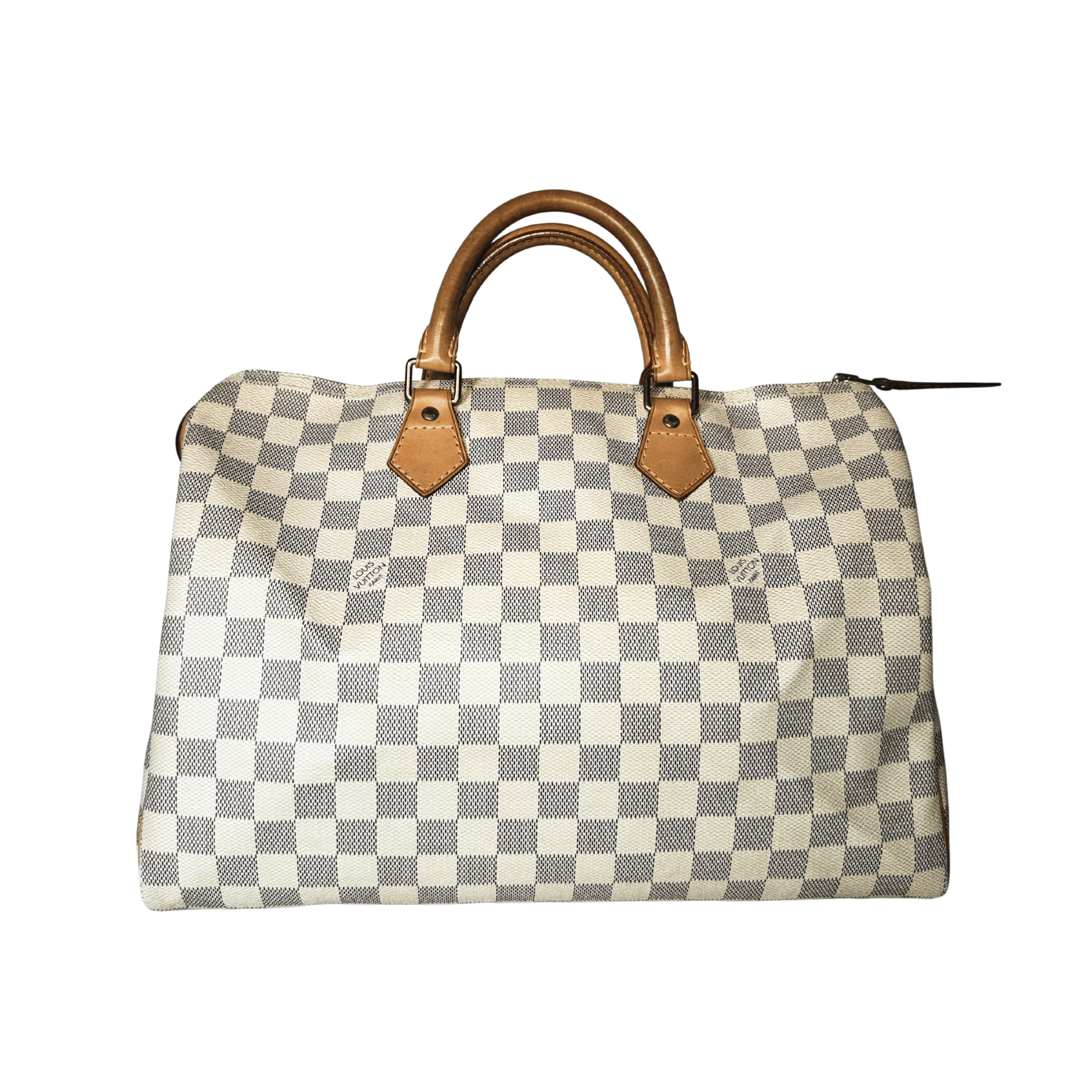 Louis Vuitton Speedy 35 Damier Azur vintage authentifié - La Belle Boutique