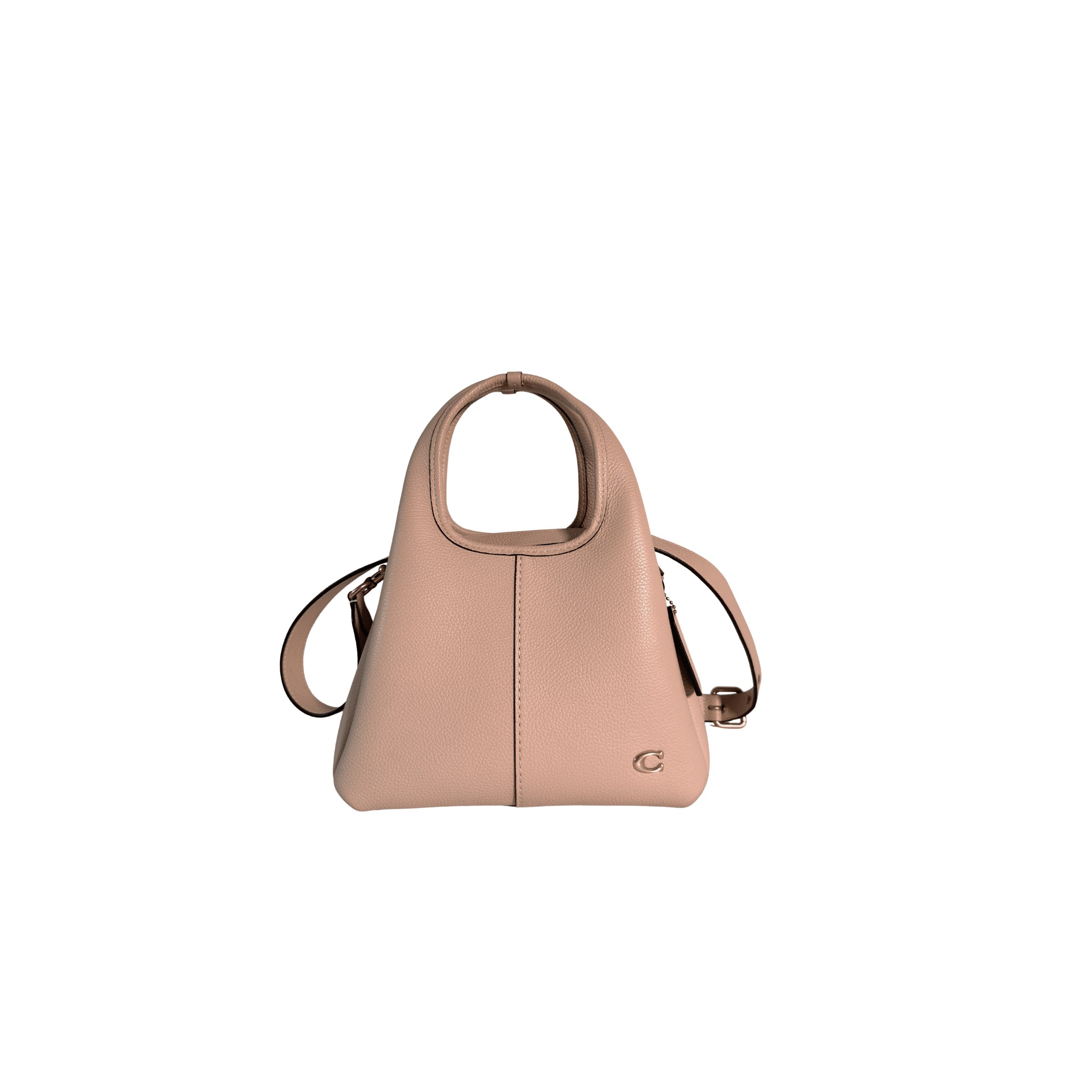COACH - SAC LANA 19 - CUIR GRAINE ROSE POUDRE - La Belle Boutique