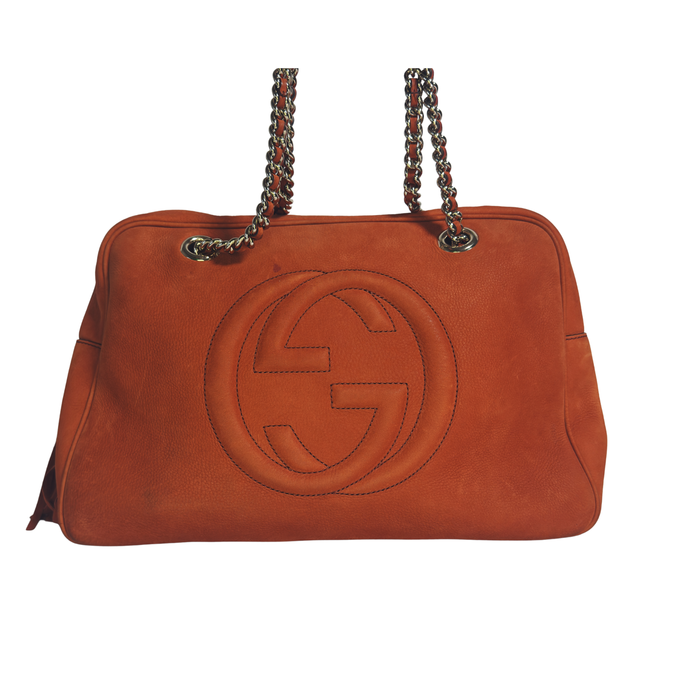 Gucci Soho – Cuir orange