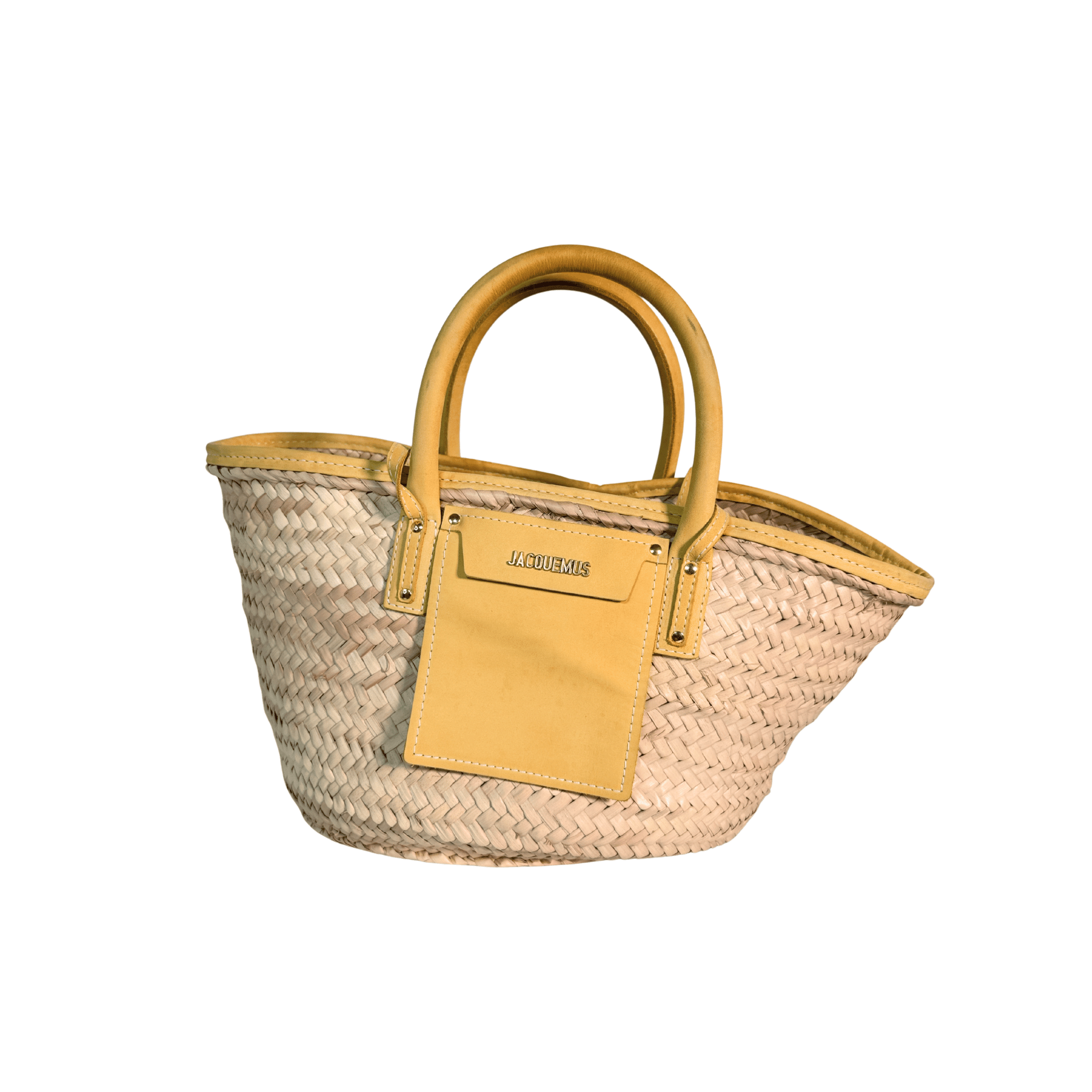 PANIER JACQUEMUS LE SOLI – PAILLE ET CUIR