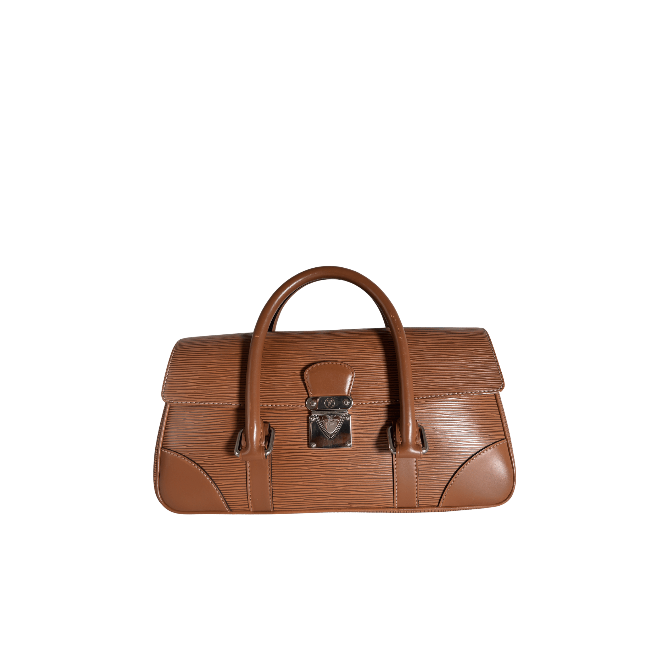 SAC À MAIN LOUIS VUITTON SÉGUR PM - CUIR ÉPI CANNELLE