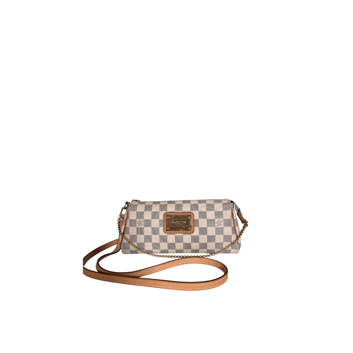 LOUIS VUITTON - POCHETTE EVA - TOILE DAMIER AZUR - La Belle Boutique