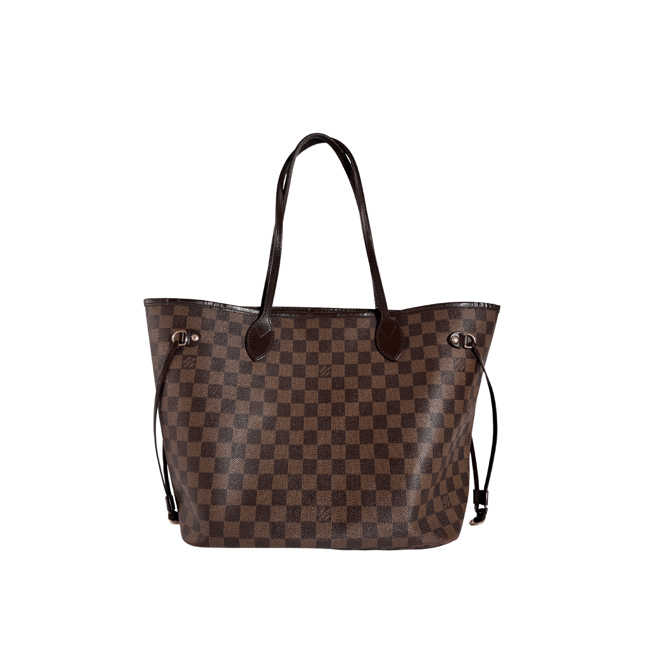 SAC LOUIS VUITTON NEVERFULL MM - TOILE DAMIER EBENE