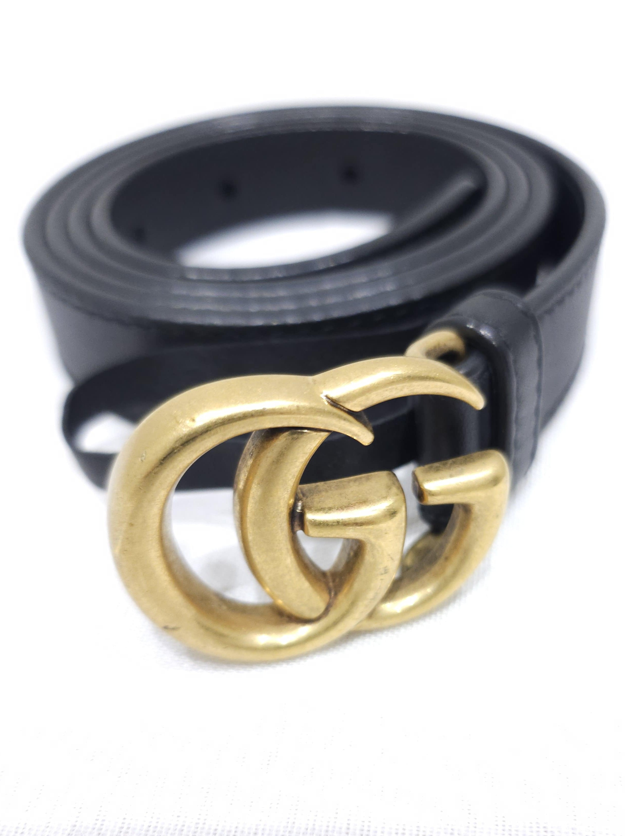Ceinture fine Gucci Marmont T.85cm