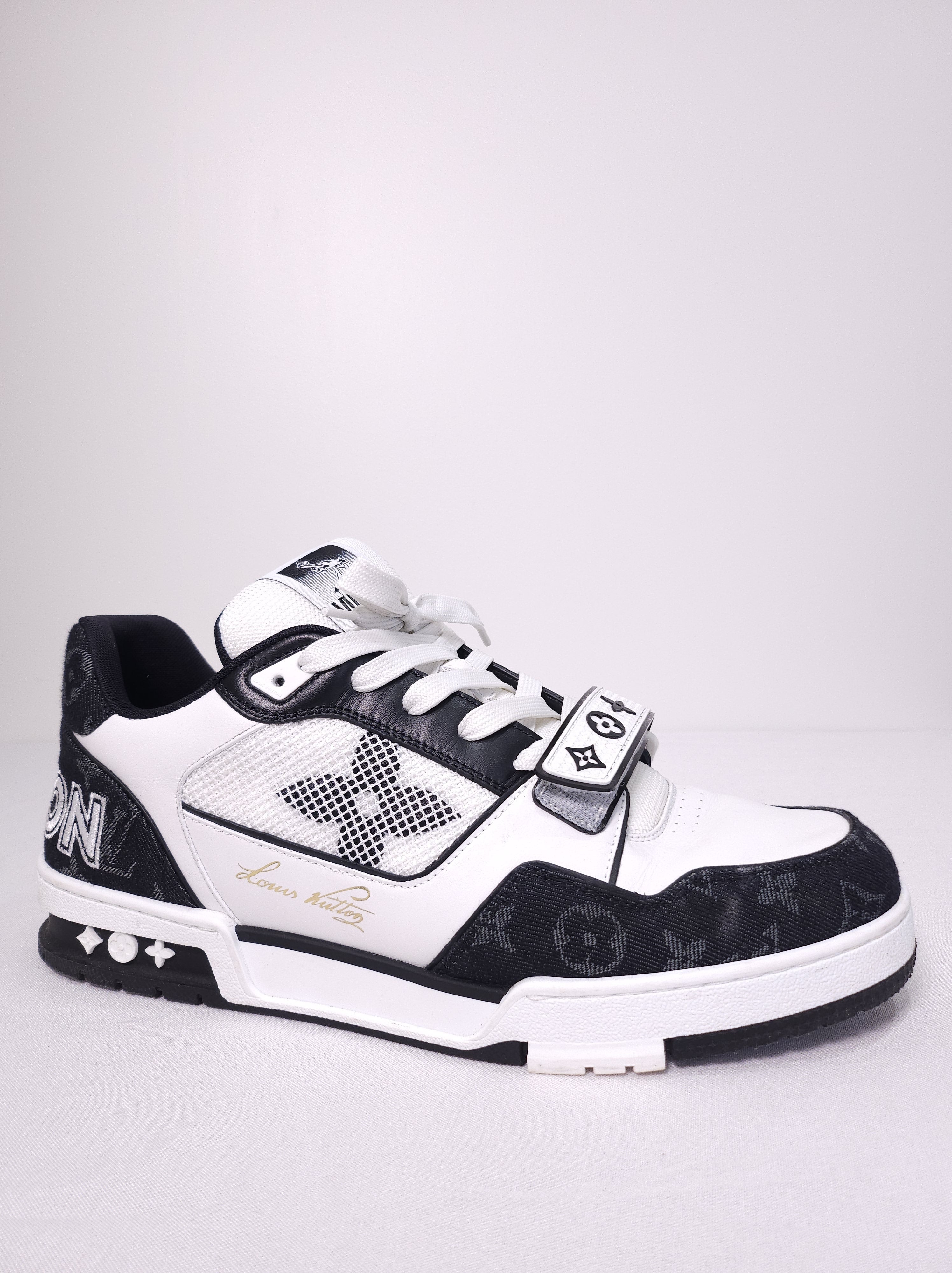 Sneaker LV Trainer Velcro Strap Louis Vuitton T.44