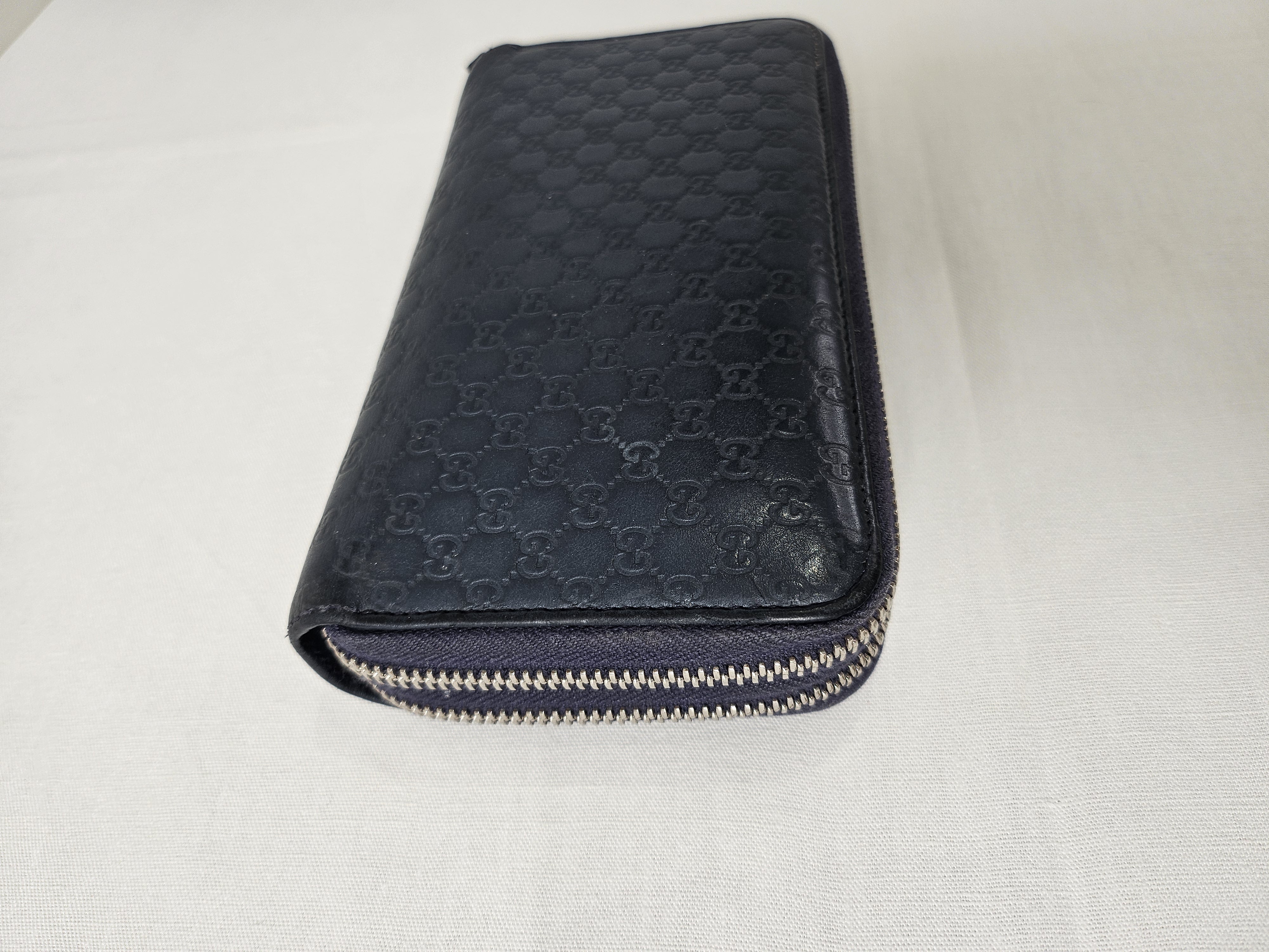 Portefeuille Gucci Zippé GG Guccissima