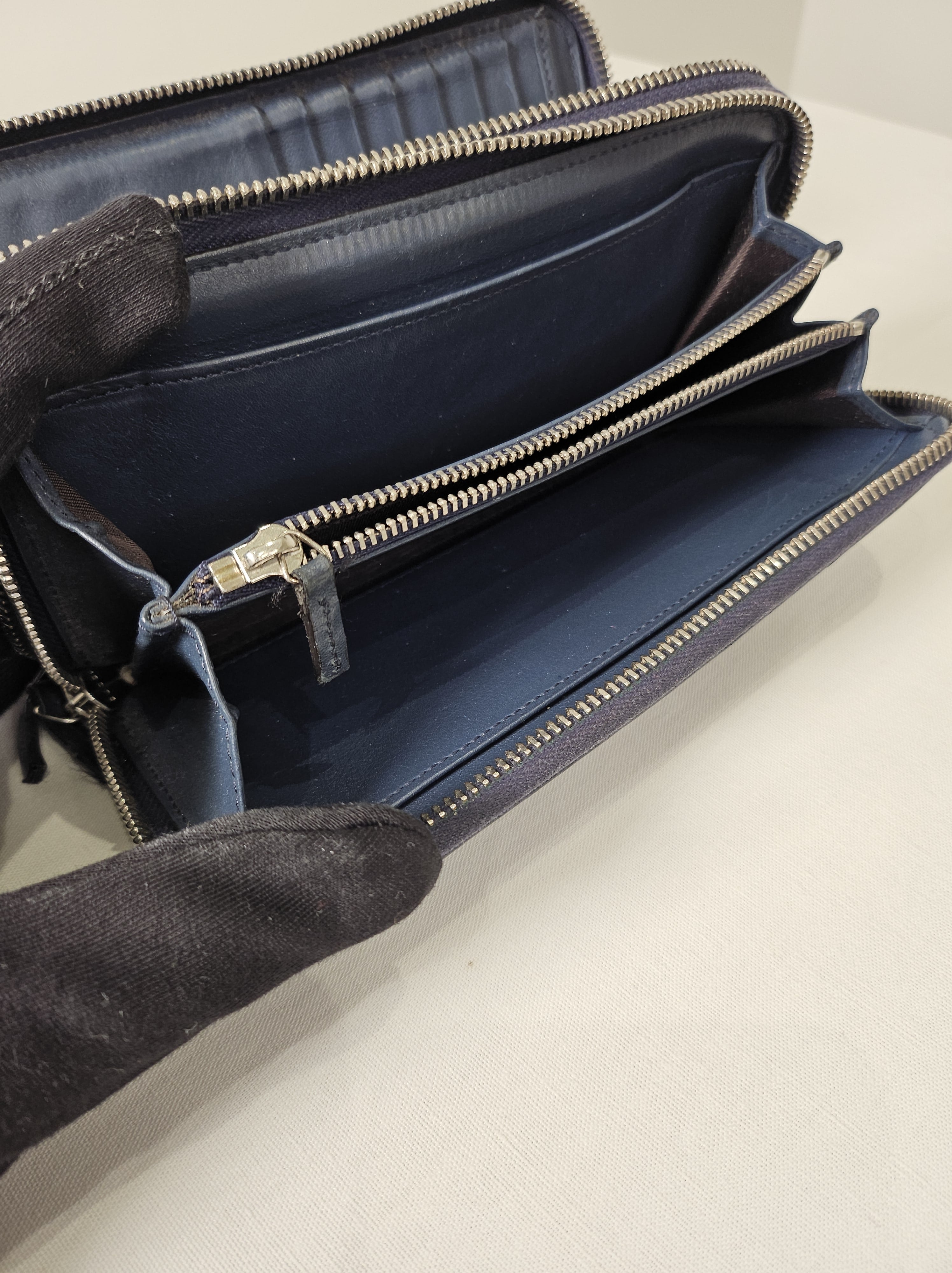 Portefeuille Gucci Zippé GG Guccissima