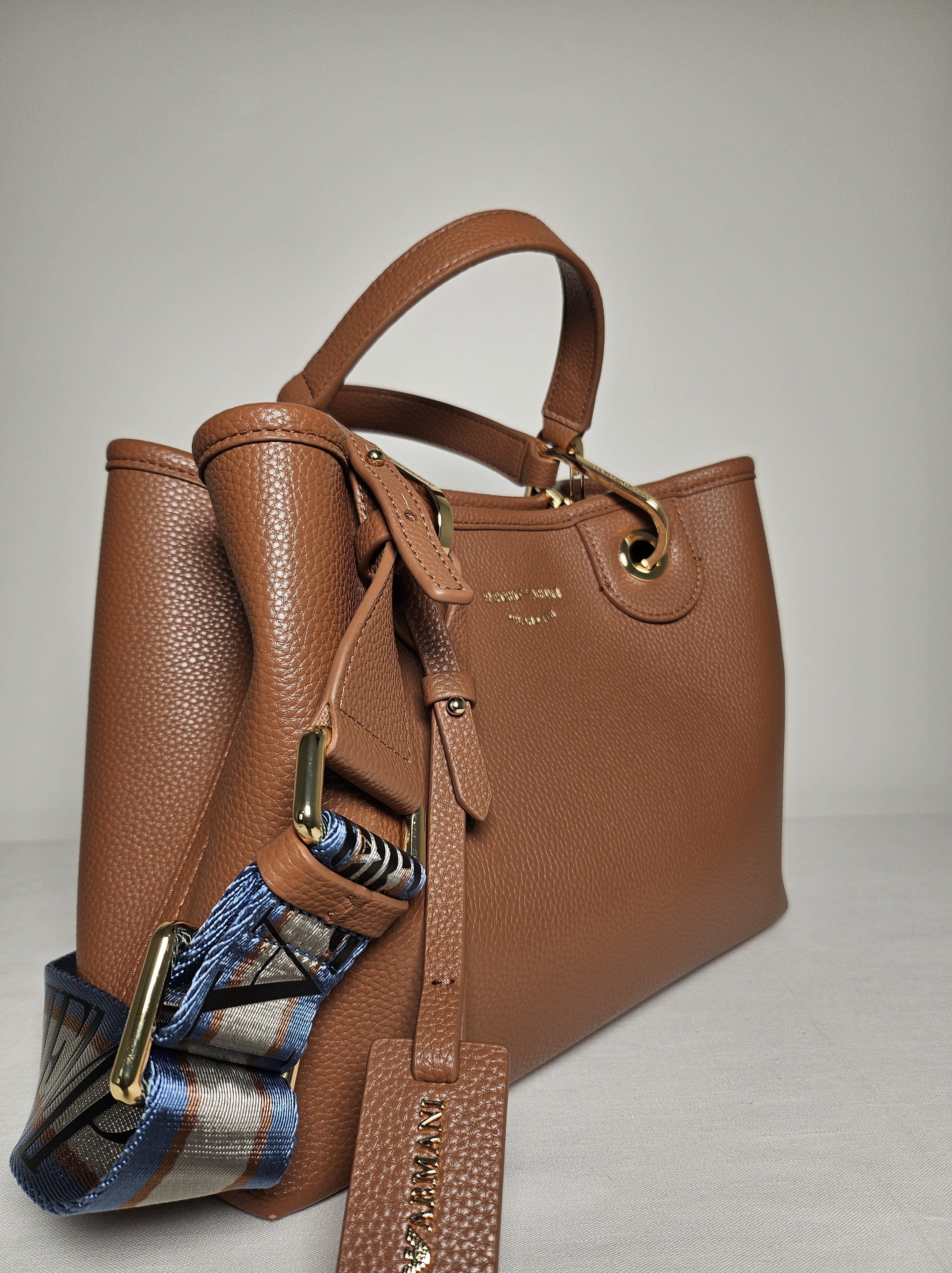 Sac Emporio Armani en Cuir Grainé