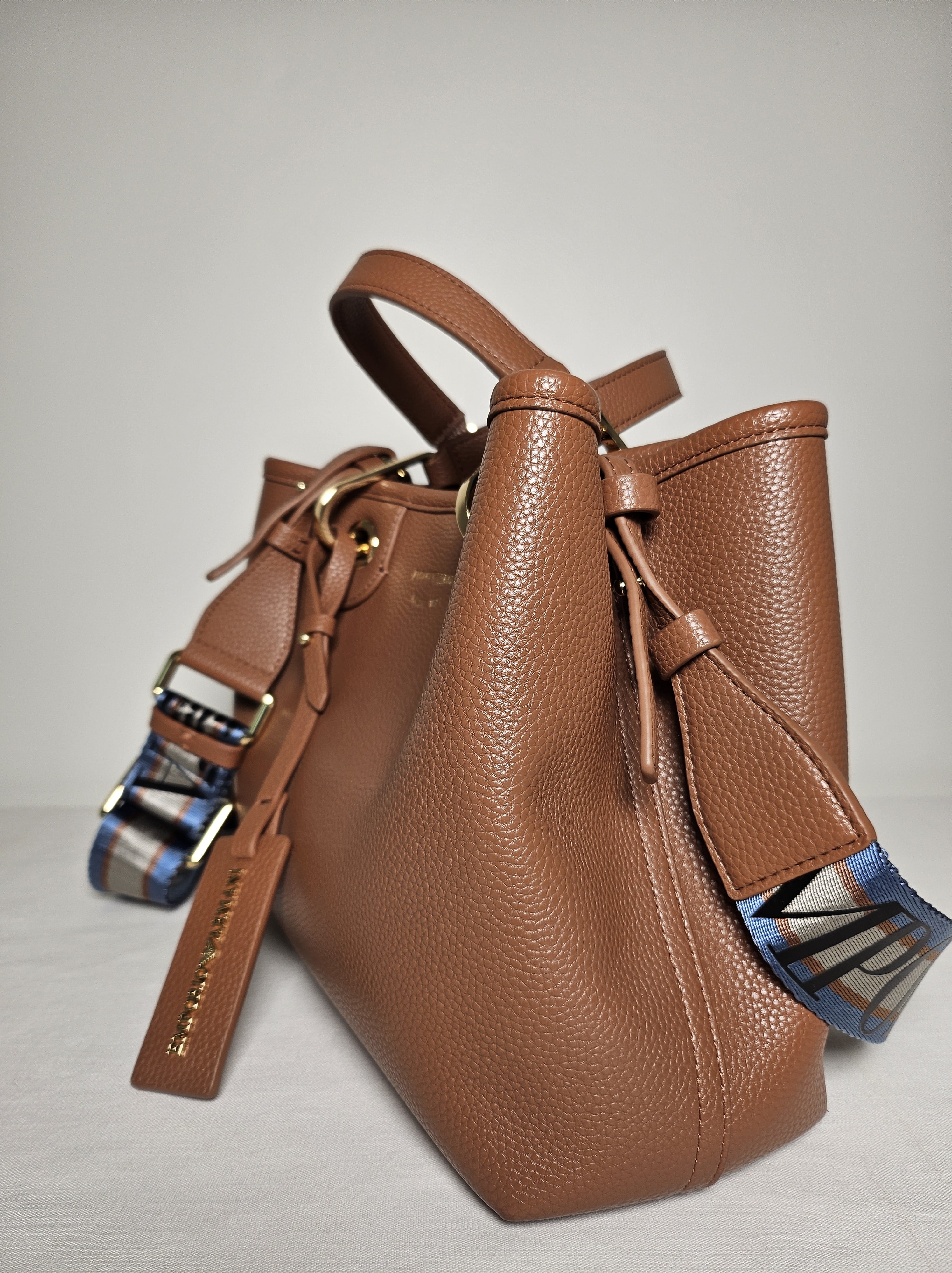 Sac Emporio Armani en Cuir Grainé