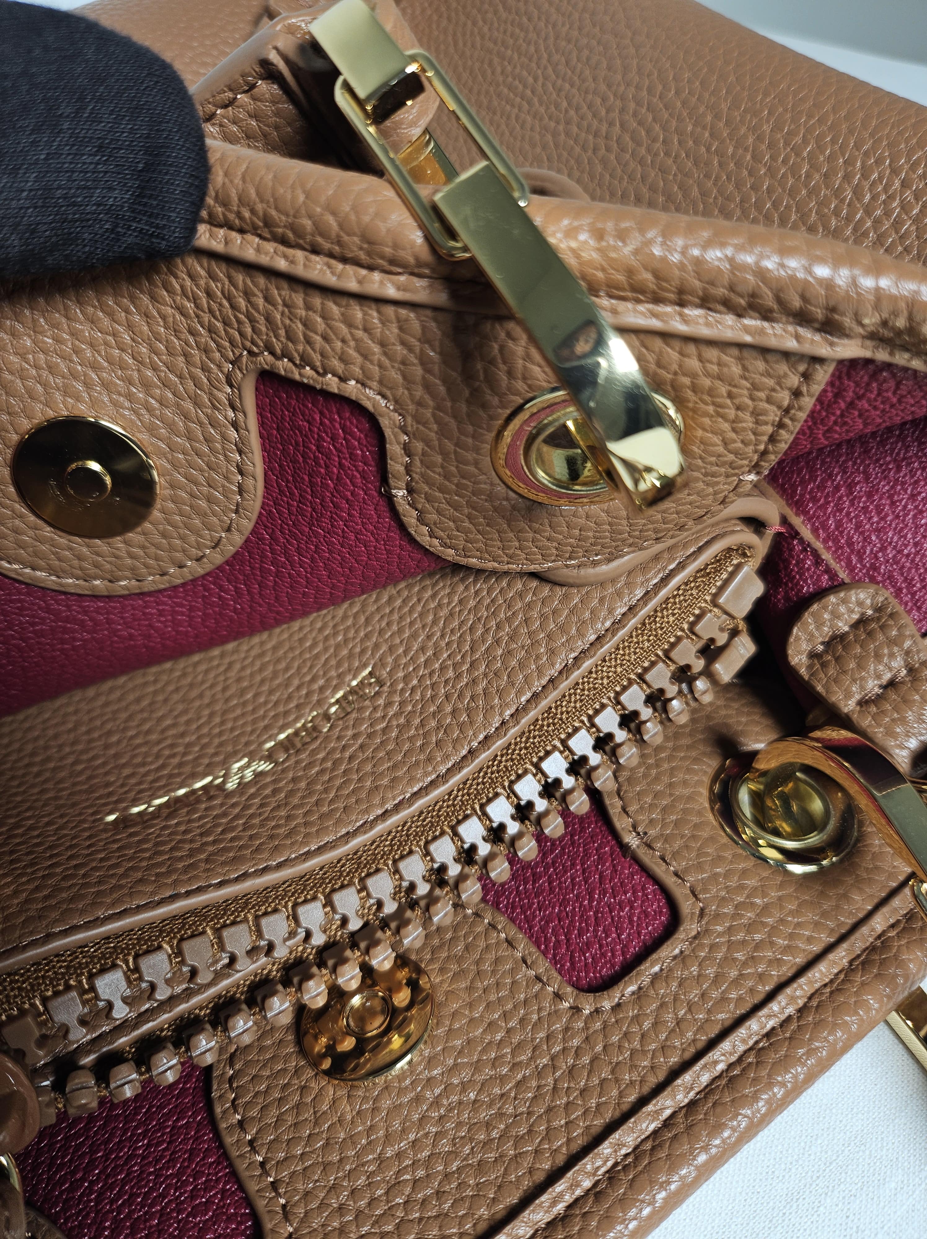 Sac Emporio Armani en Cuir Grainé