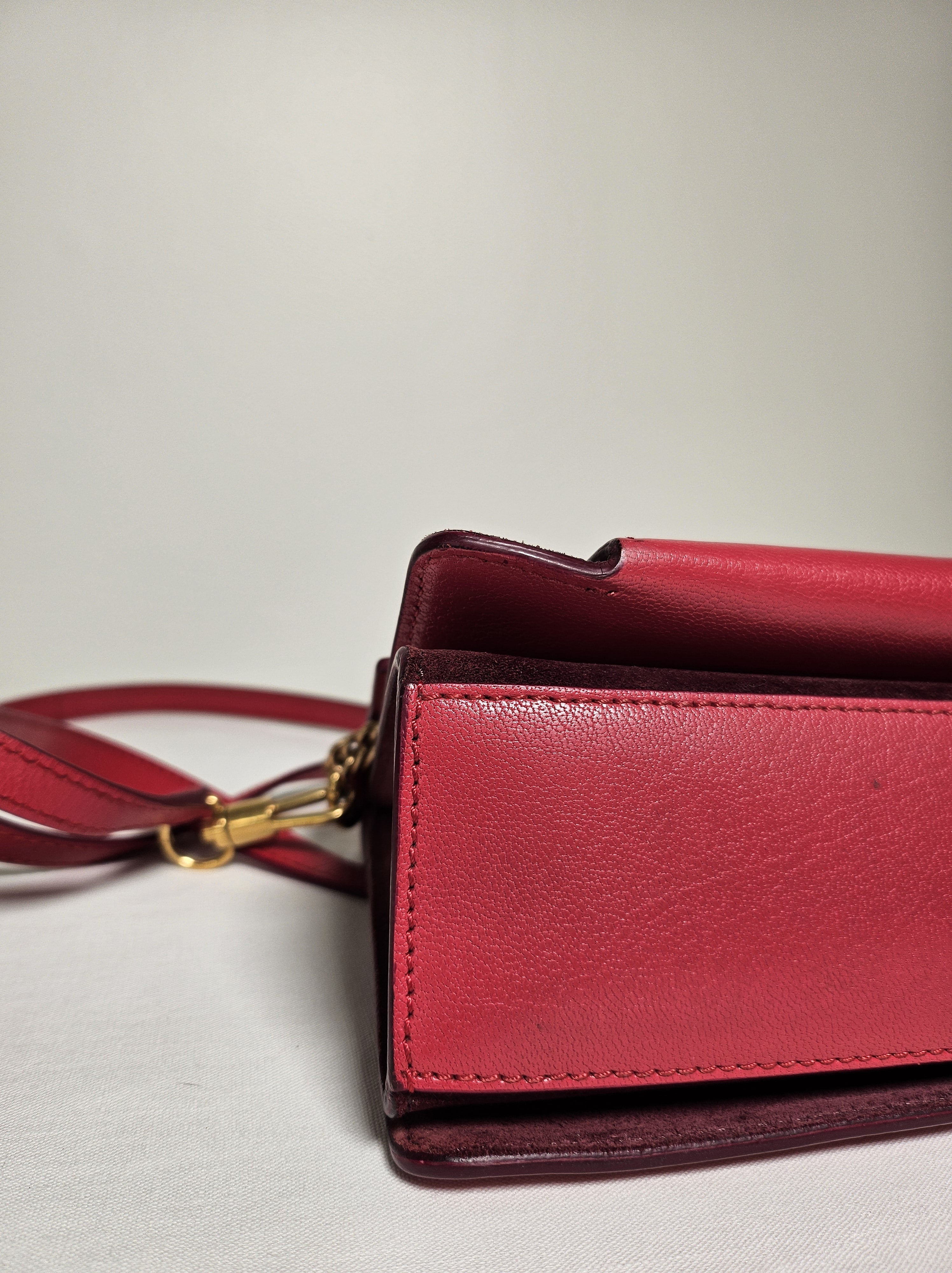 Sac Givenchy GV3 cuir rouge