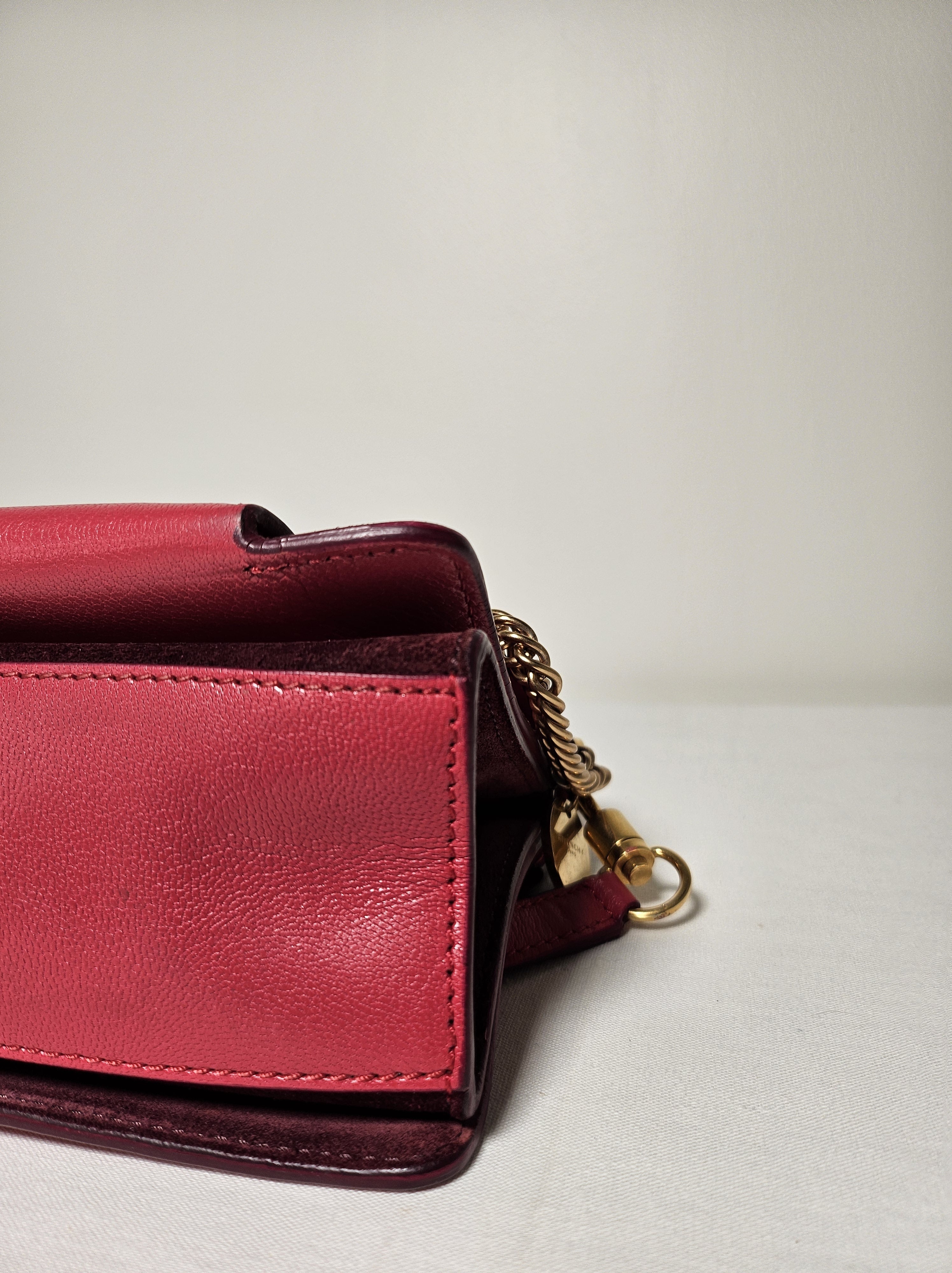 Sac Givenchy GV3 cuir rouge
