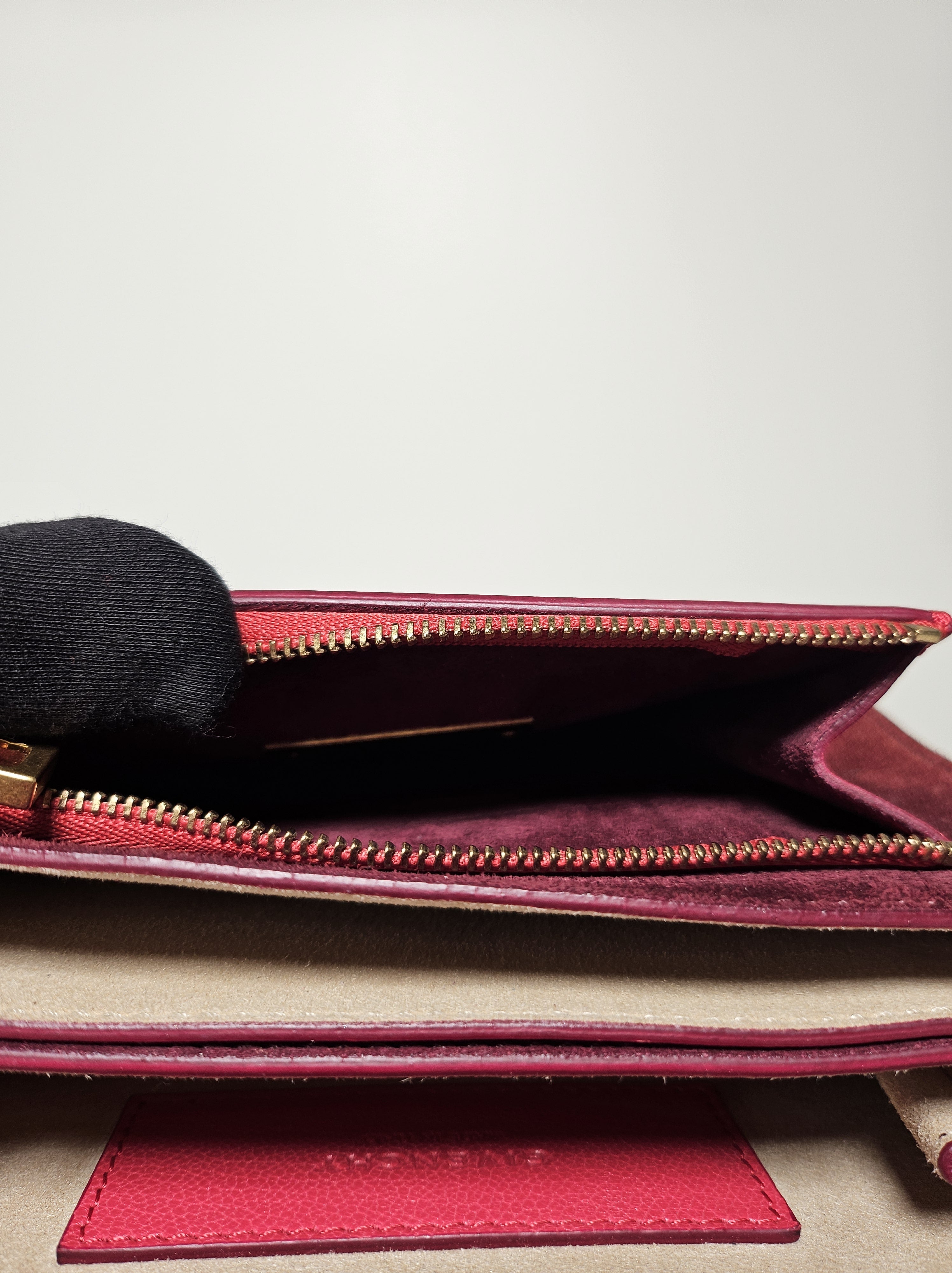 Sac Givenchy GV3 cuir rouge
