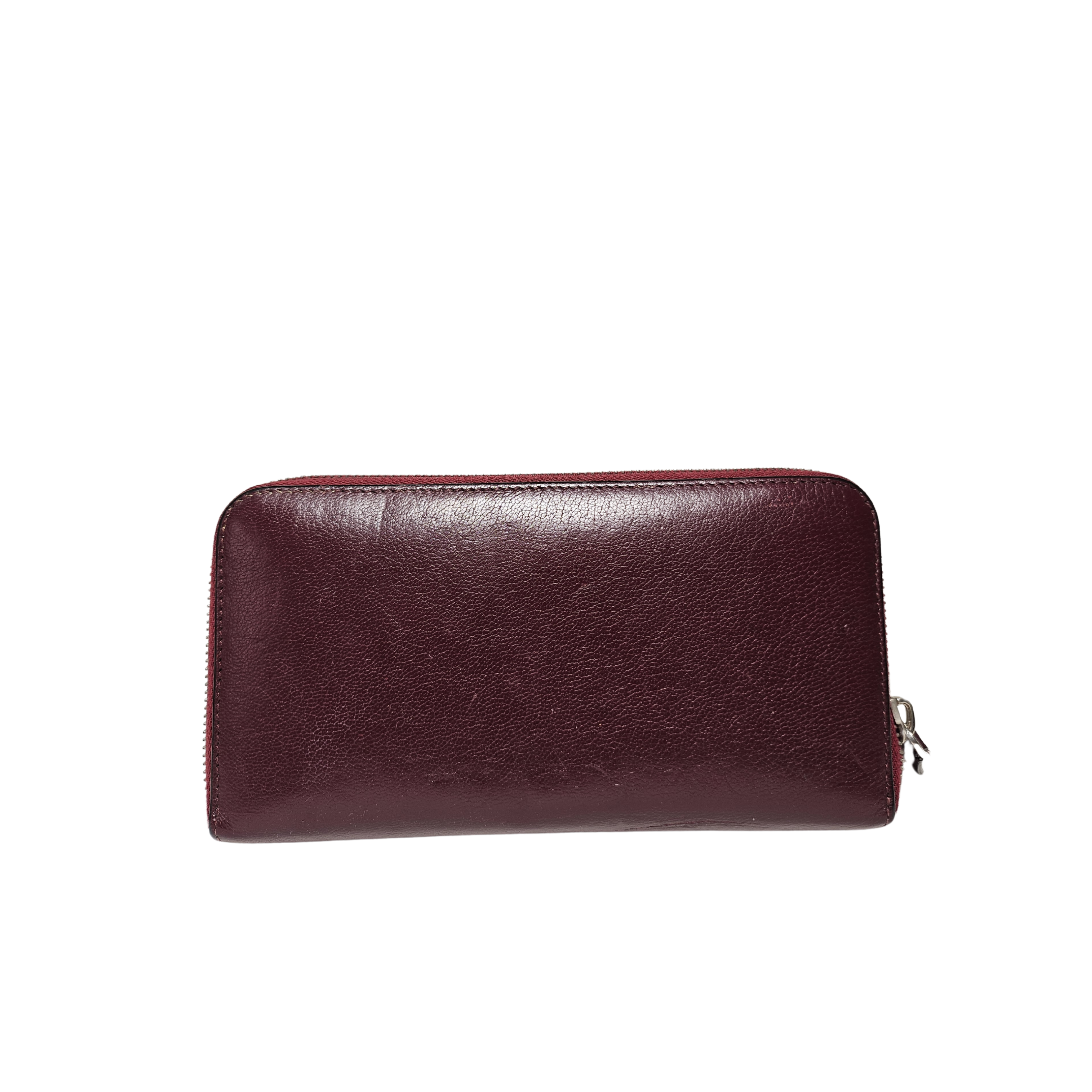 Portefeuille Givenchy en Cuir Bordeaux