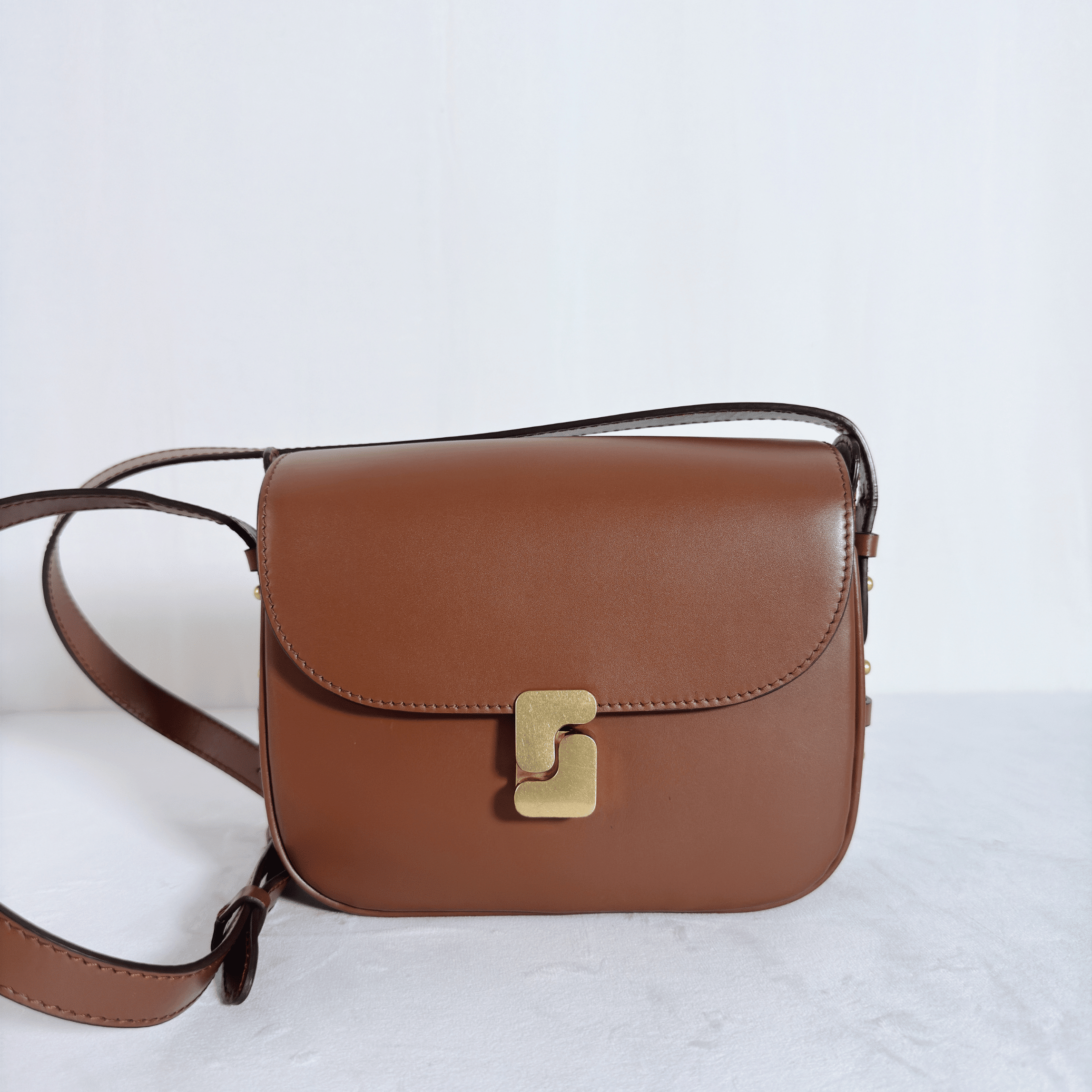 SOEUR PARIS - BELLISSIMA - CUIR COGNAC - La Belle Boutique
