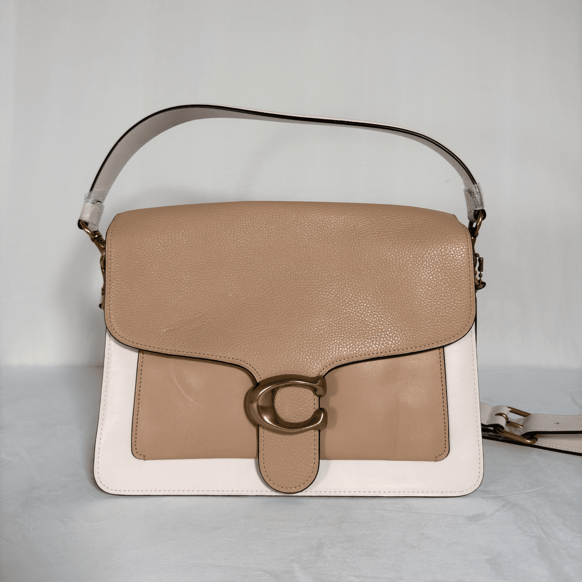 COACH - SAC TABBY - CUIR COLORBLOCK MIX MATIÈRES - La Belle Boutique