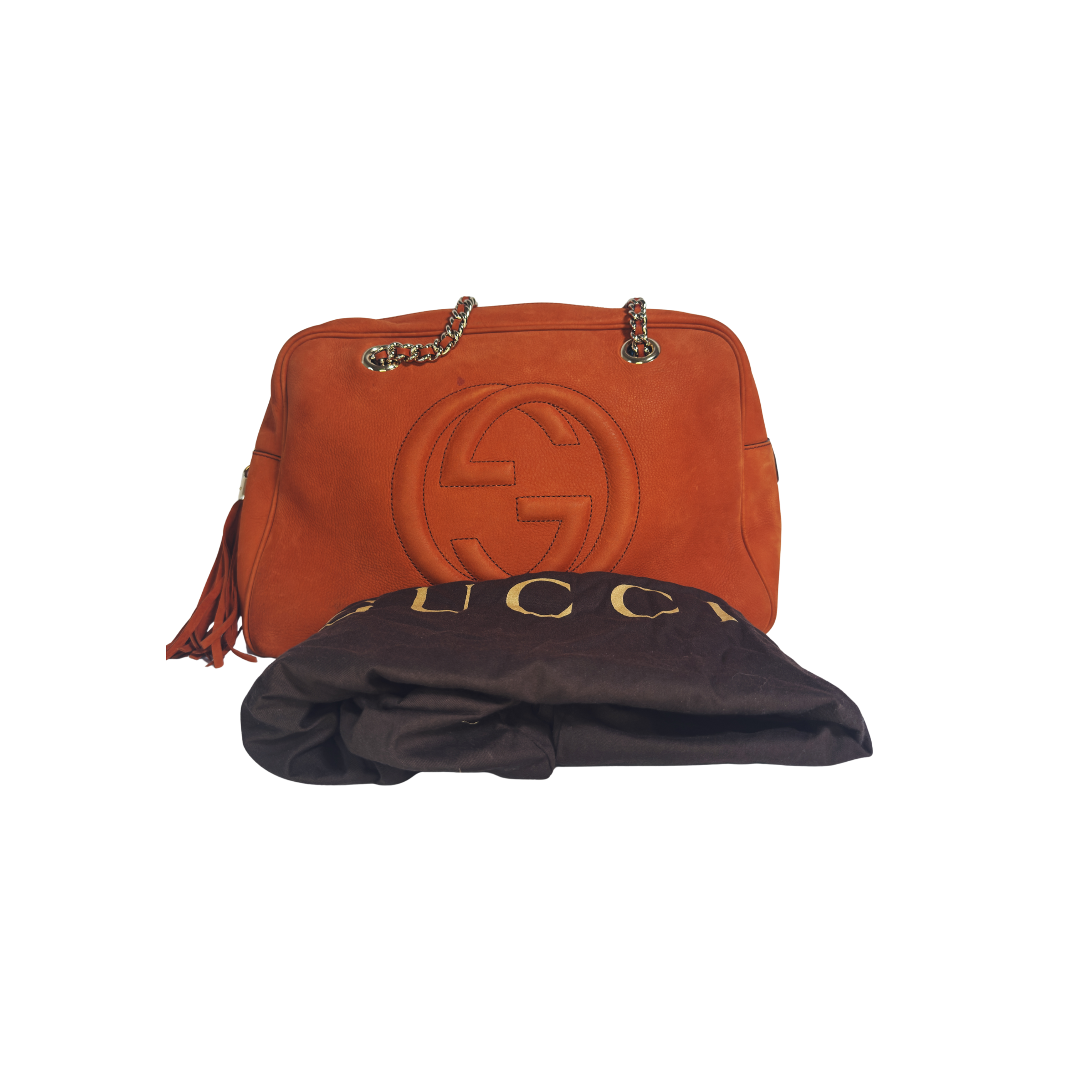 Gucci Soho – Cuir orange