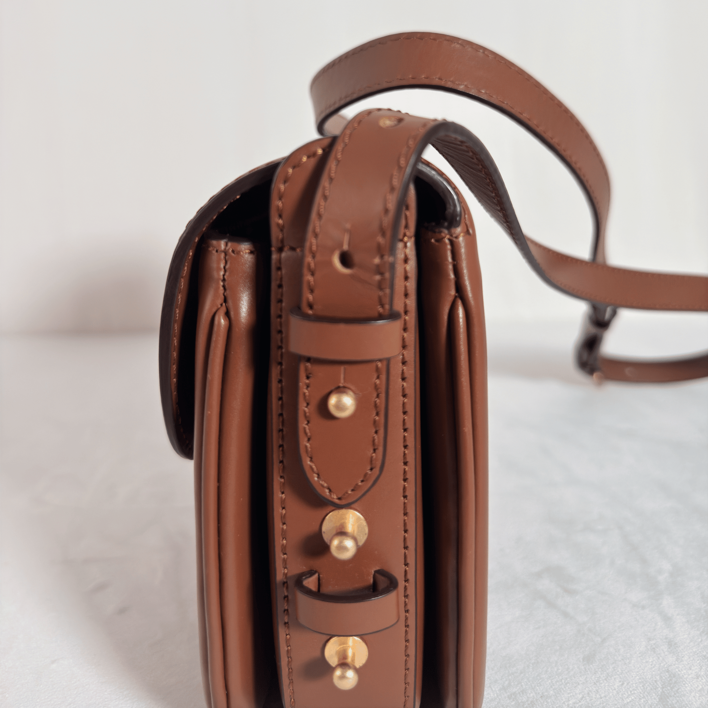 SOEUR PARIS - BELLISSIMA - CUIR COGNAC - La Belle Boutique