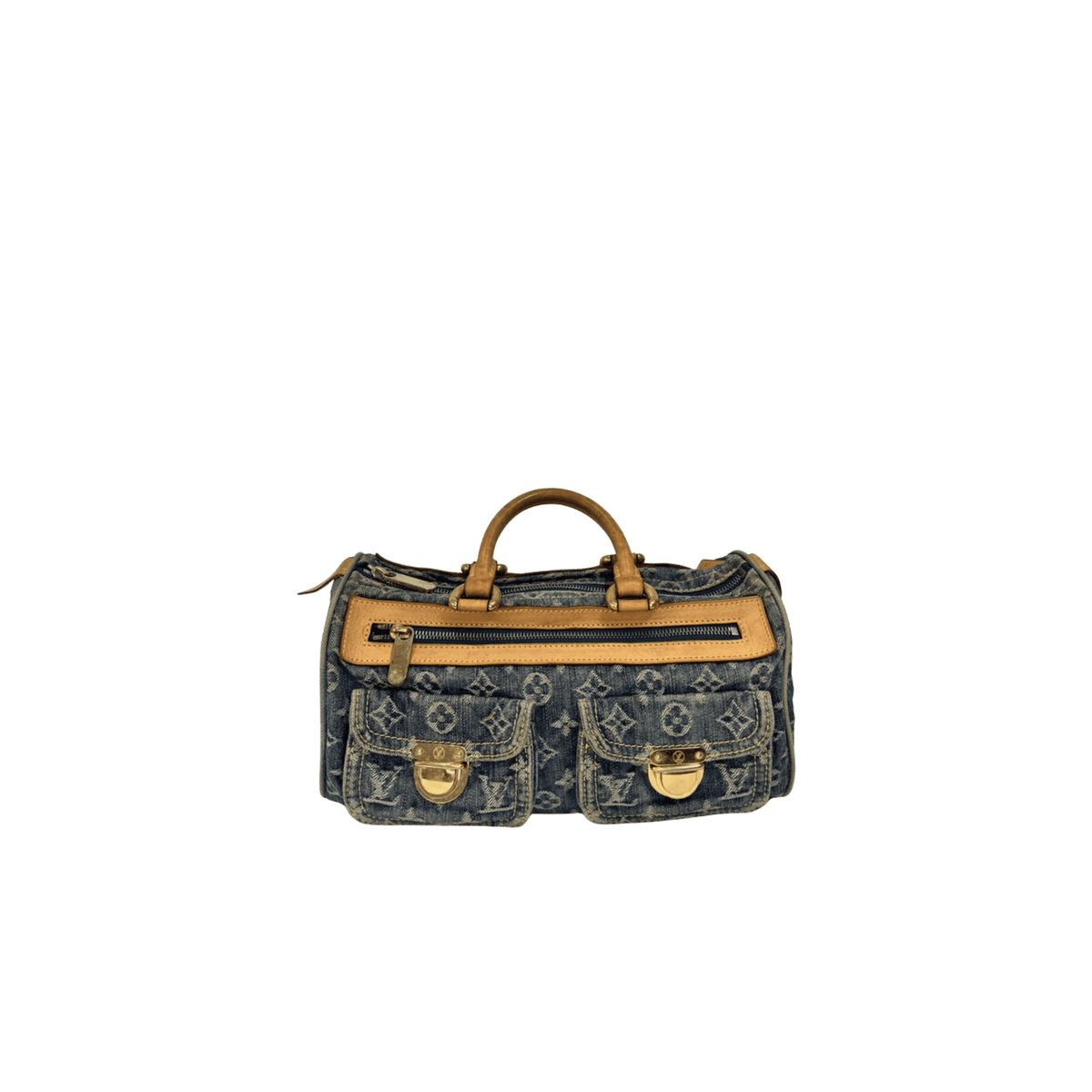 Sac Néo Speedy Louis Vuitton – Denim Monogram - La Belle Boutique