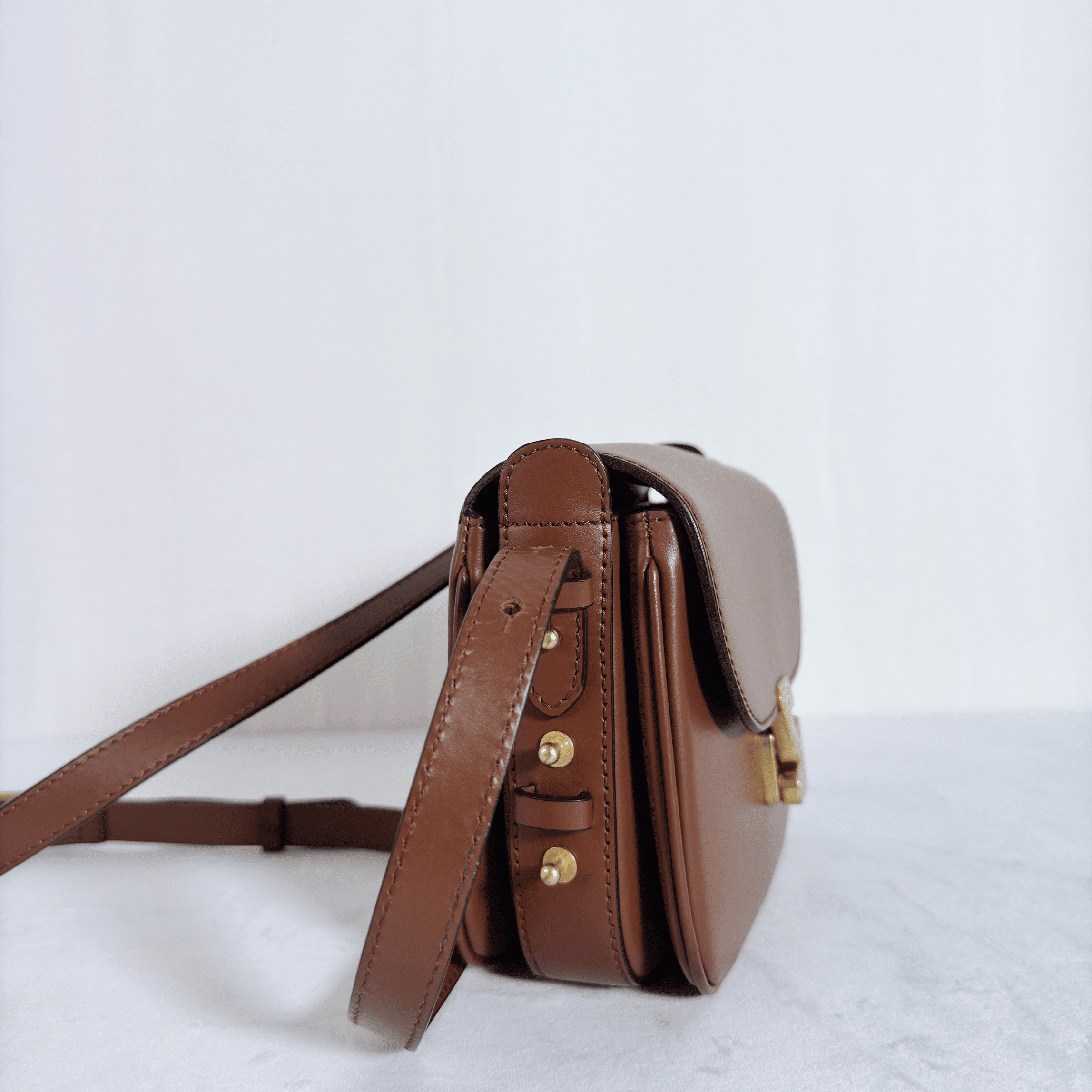 SOEUR PARIS - BELLISSIMA - CUIR COGNAC - La Belle Boutique