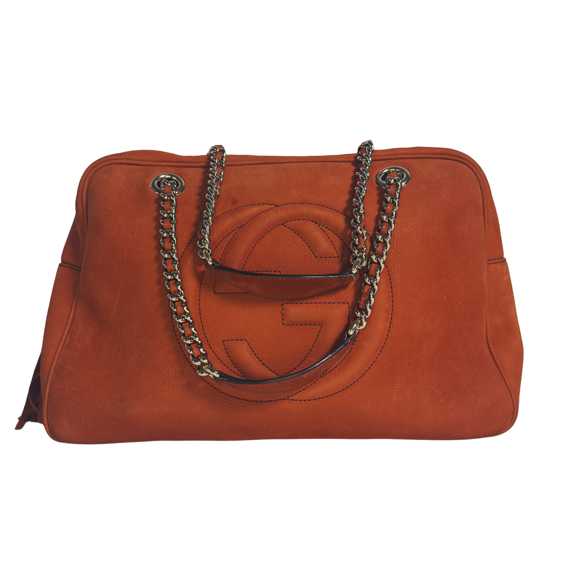Gucci Soho – Cuir orange