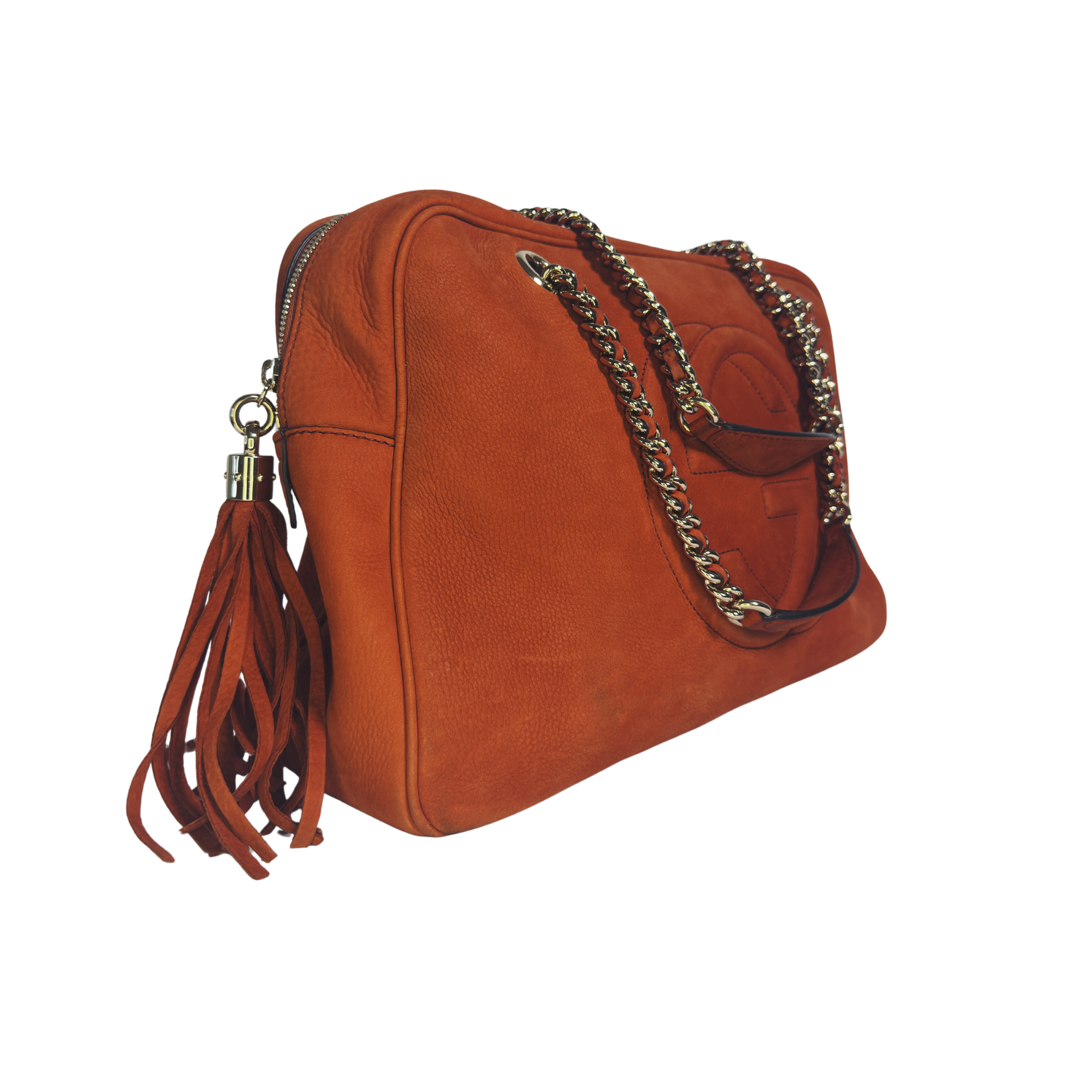 Gucci Soho – Cuir orange