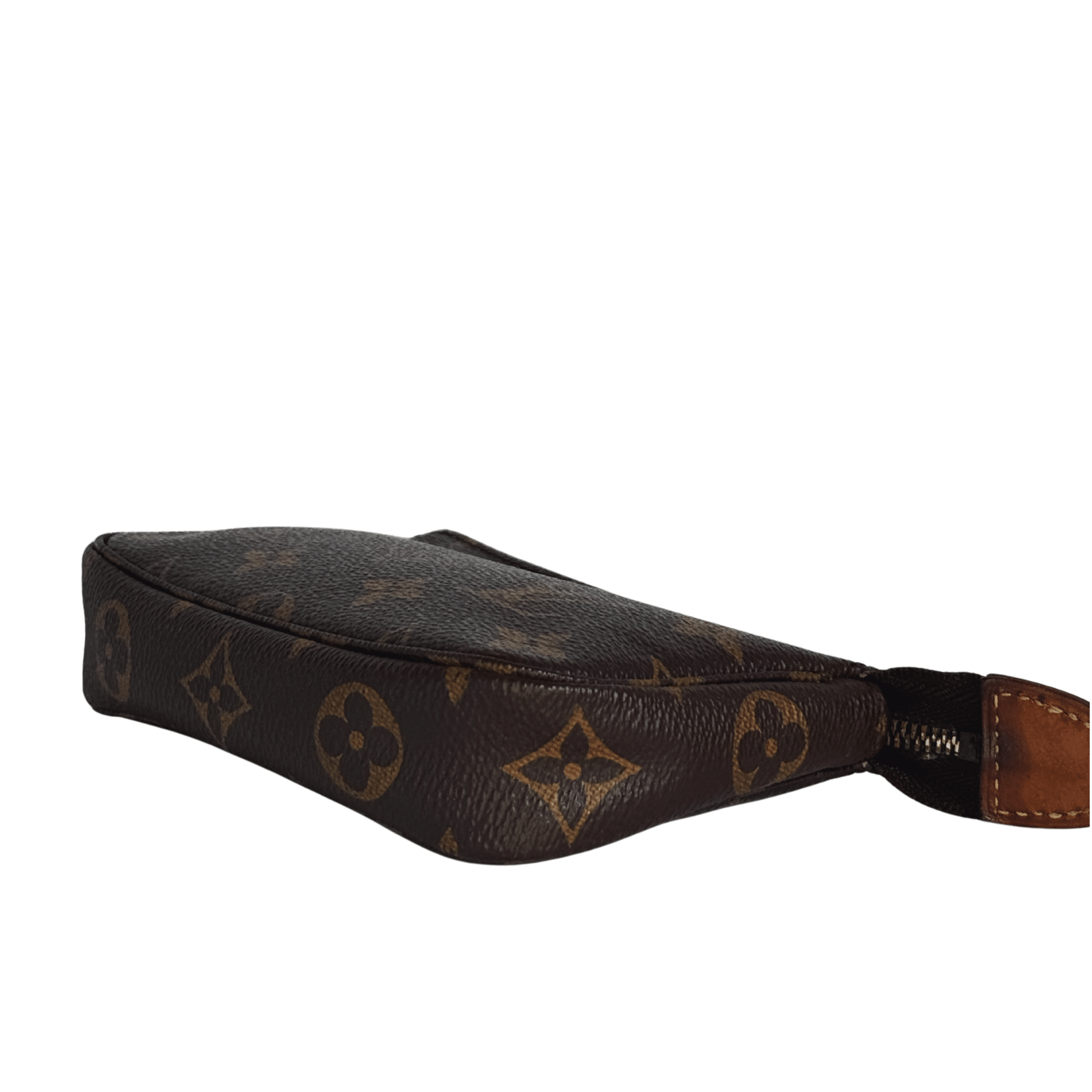 Mini Pochette Accessoires Vintage – Toile Monogramme - La Belle Boutique