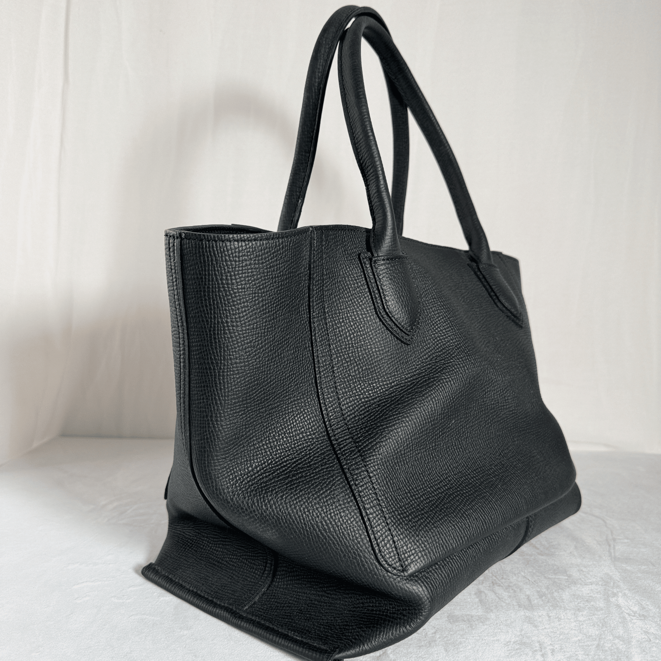 SAC LONGCHAMP MAILBOX – TAILLE L – CUIR GRAINE NOIR - La Belle Boutique