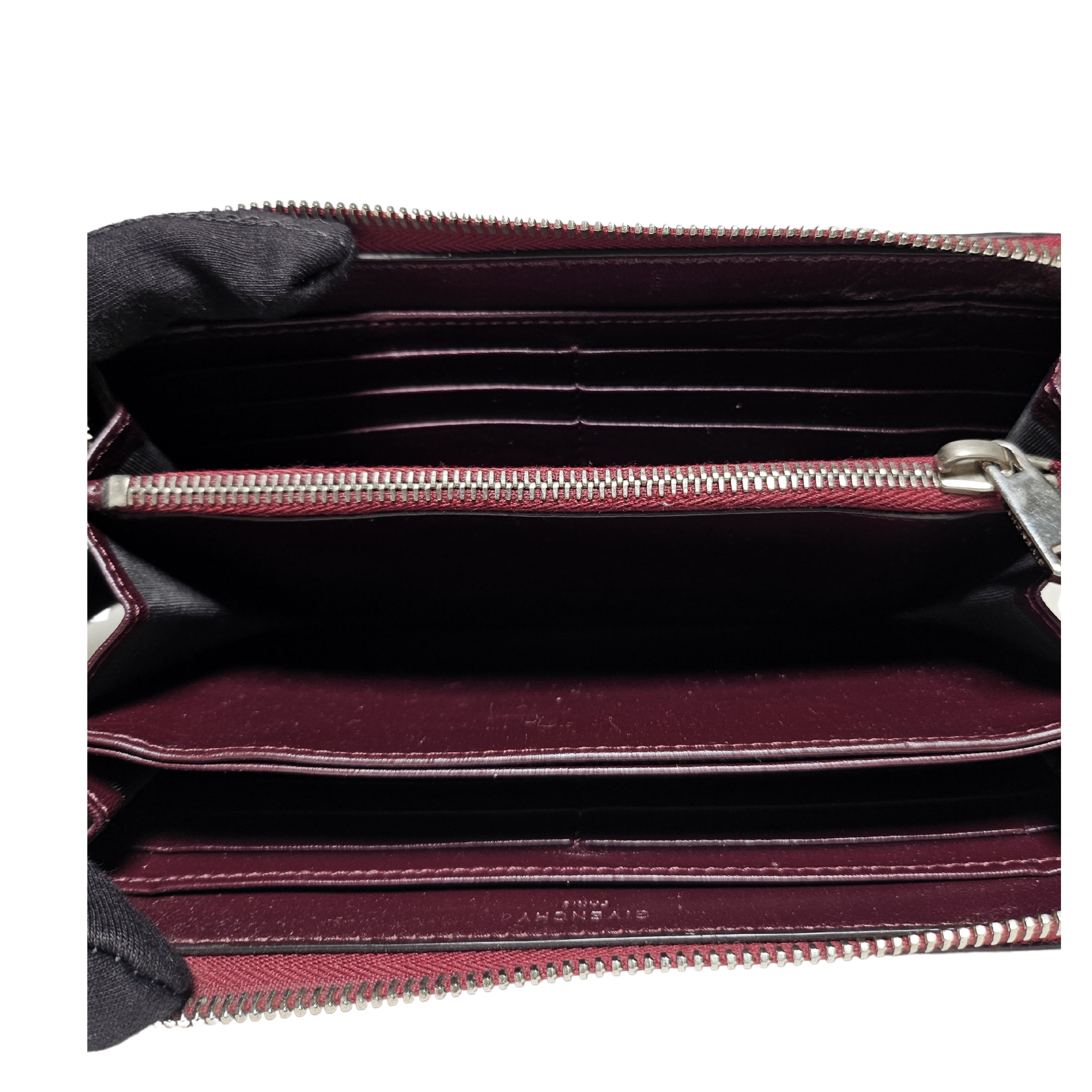 Portefeuille Givenchy en Cuir Bordeaux