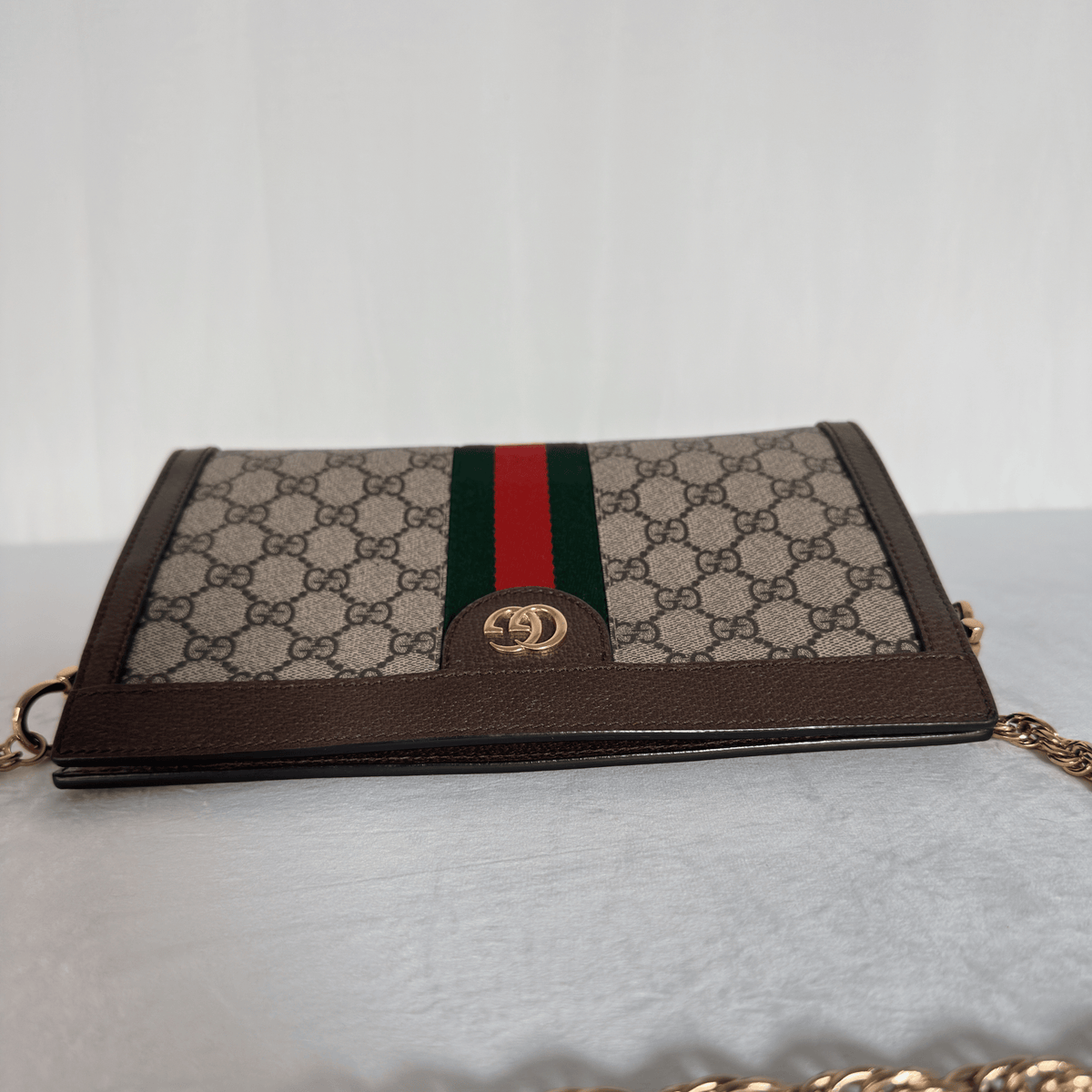GUCCI - POCHETTE OPHIDIA A CHAINE MEDIUM - TOILE GG SUPREME