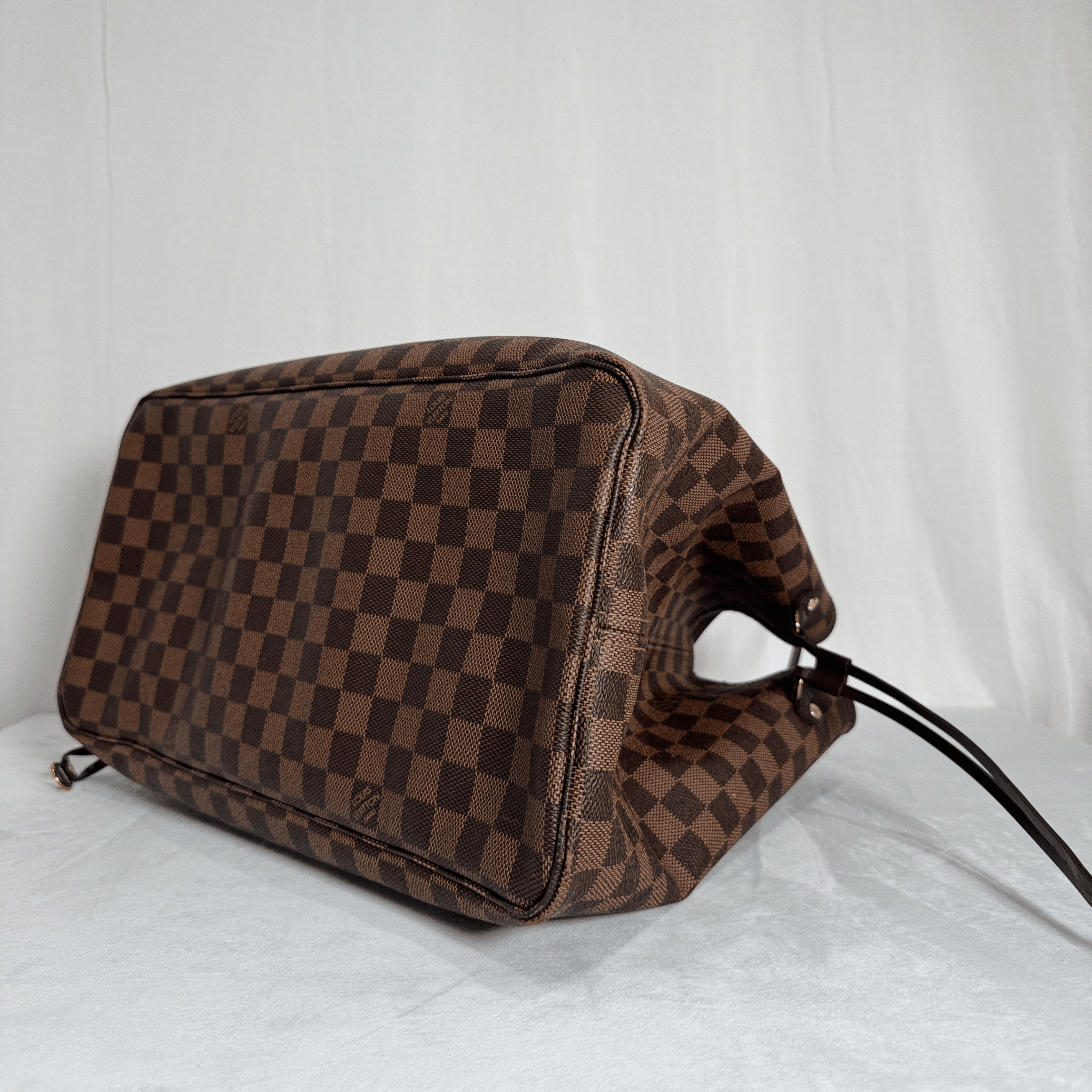 SAC LOUIS VUITTON NEVERFULL GM DAMIER EBENE - La Belle Boutique