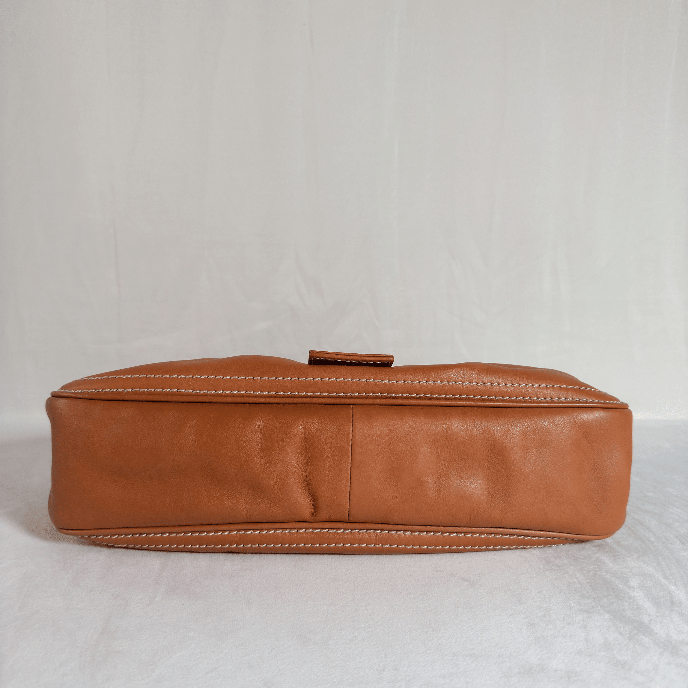 SAC CELINE BOOGIE BAG - CUIR LISSE CAMEL - VINTAGE - La Belle Boutique