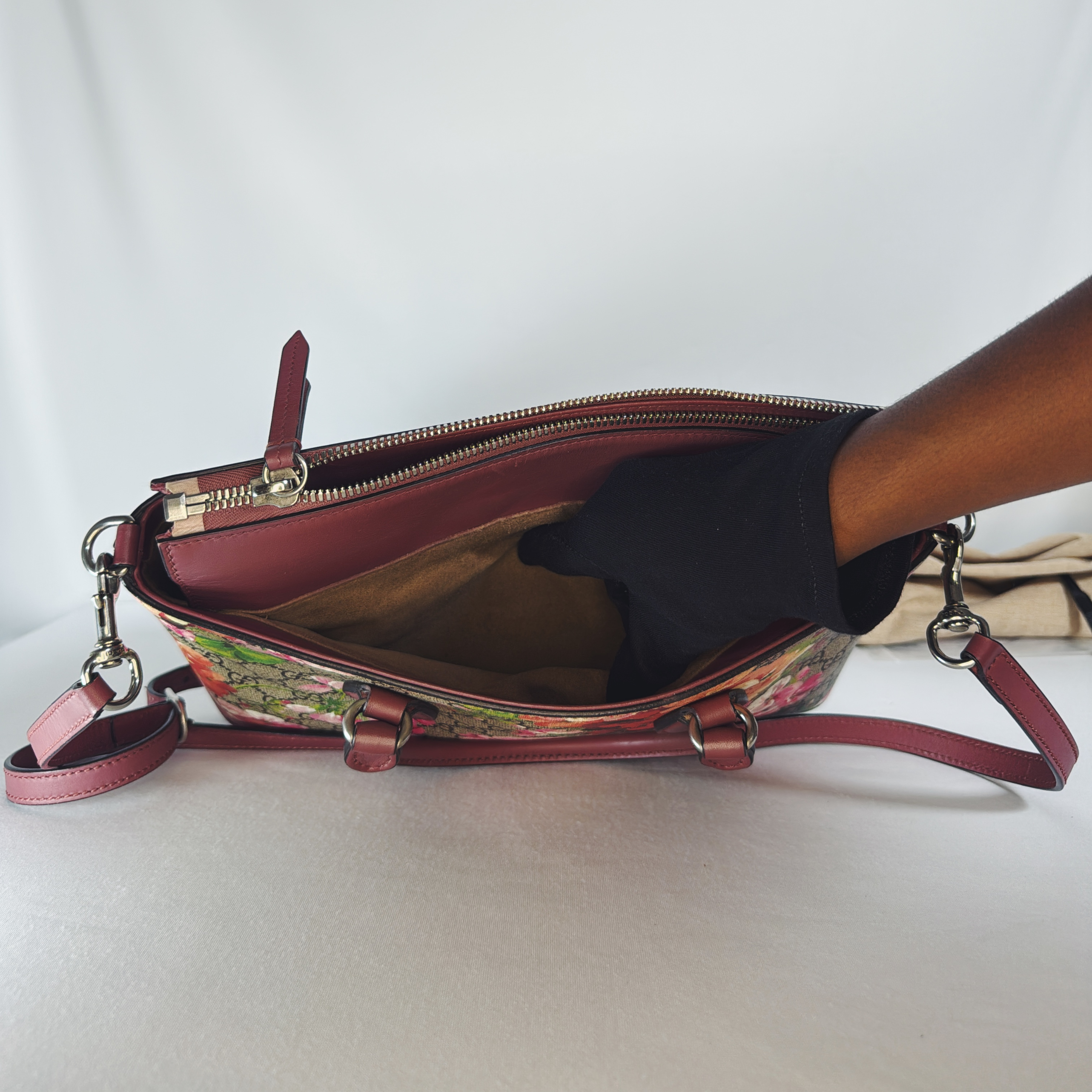 Gucci Blooms GG Canvas Tote Medium