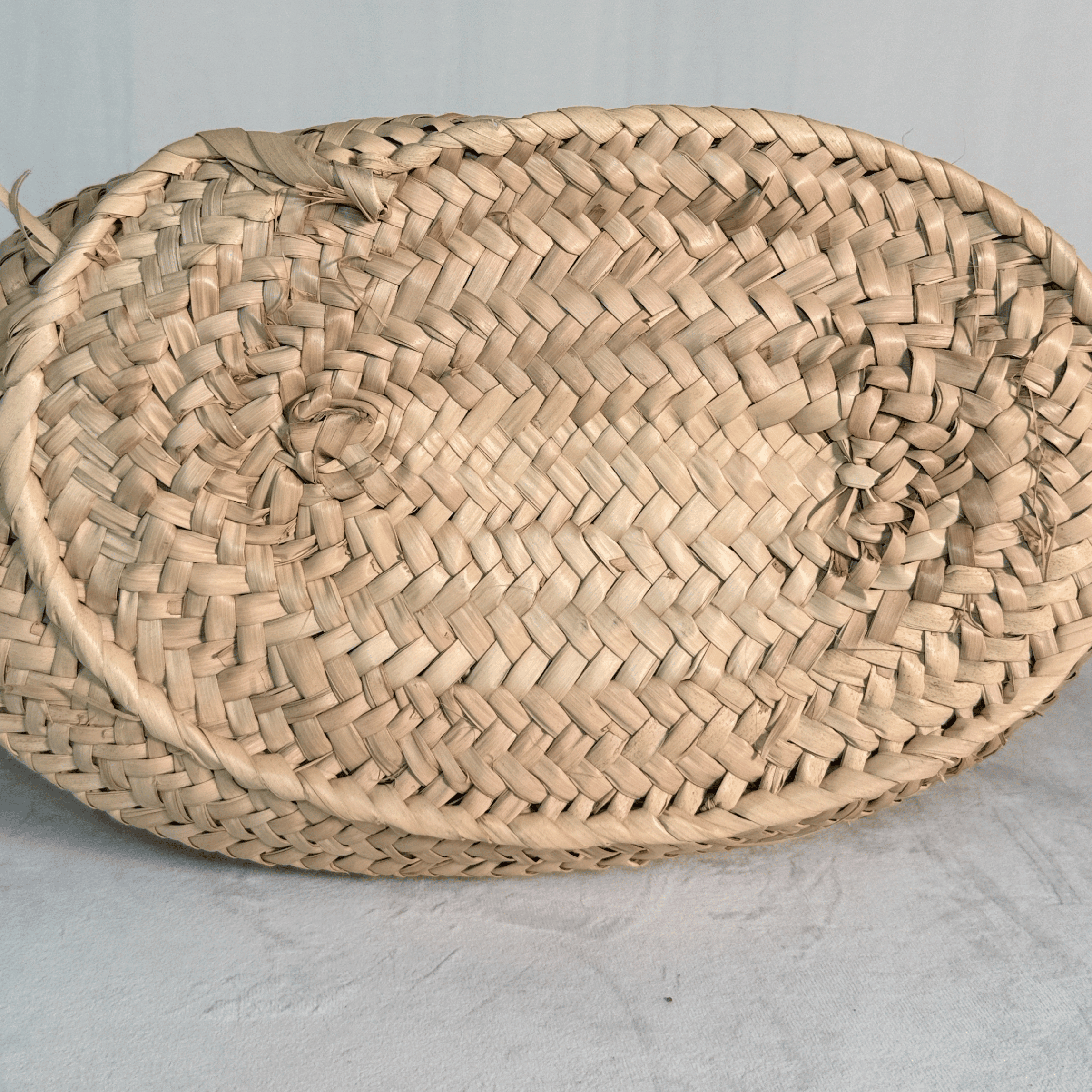 PANIER JACQUEMUS LE SOLI – PAILLE ET CUIR - La Belle Boutique