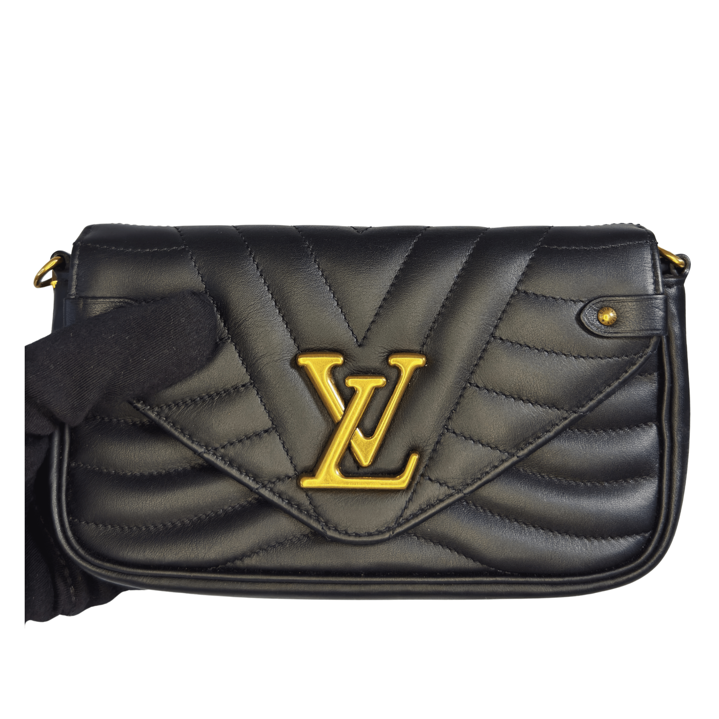 Louis Vuitton New Wave - Wallet on Chain - La Belle Boutique