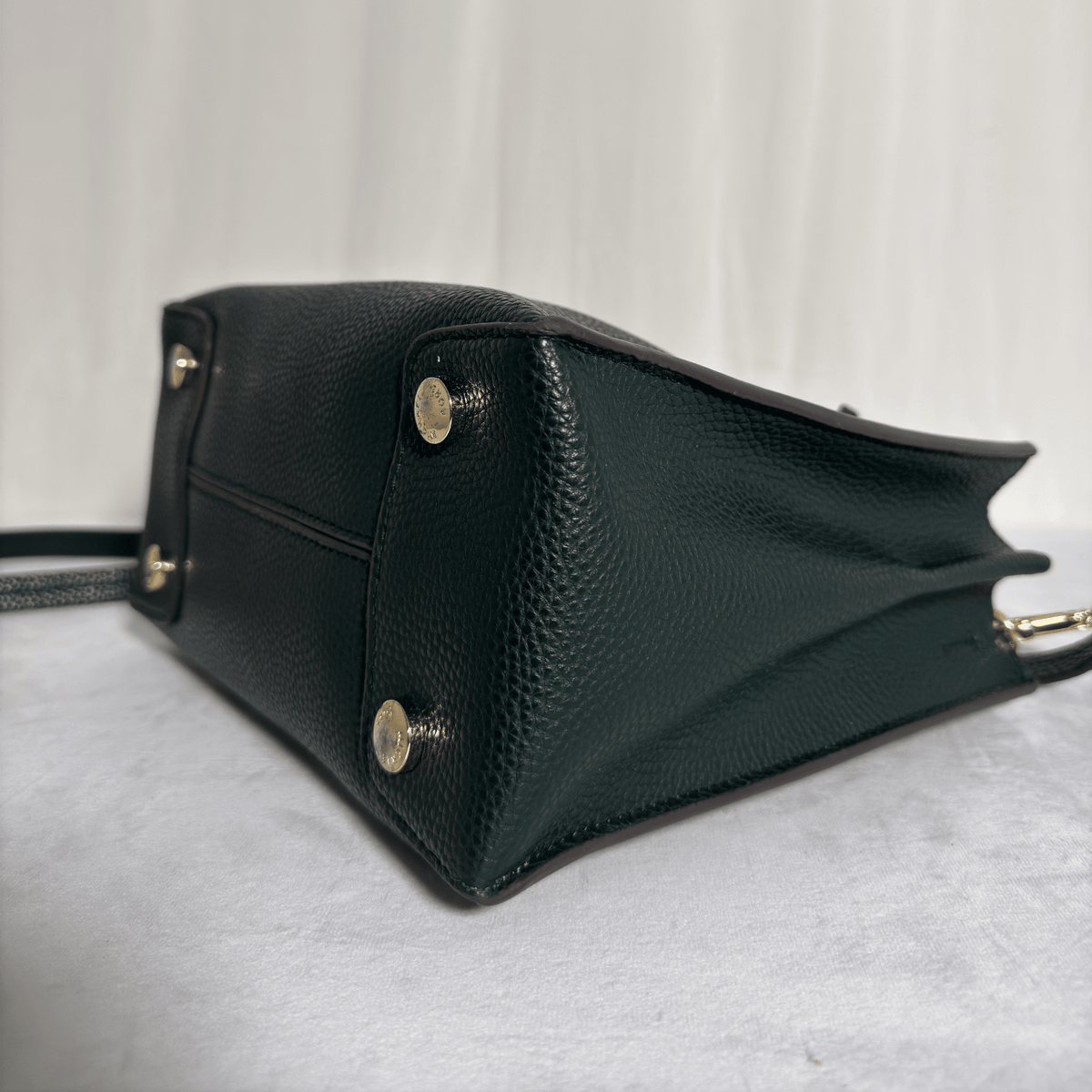 MICHAEL KORS -SAC MERCER - CUIR GRAINÉ VERT SAPIN - La Belle Boutique
