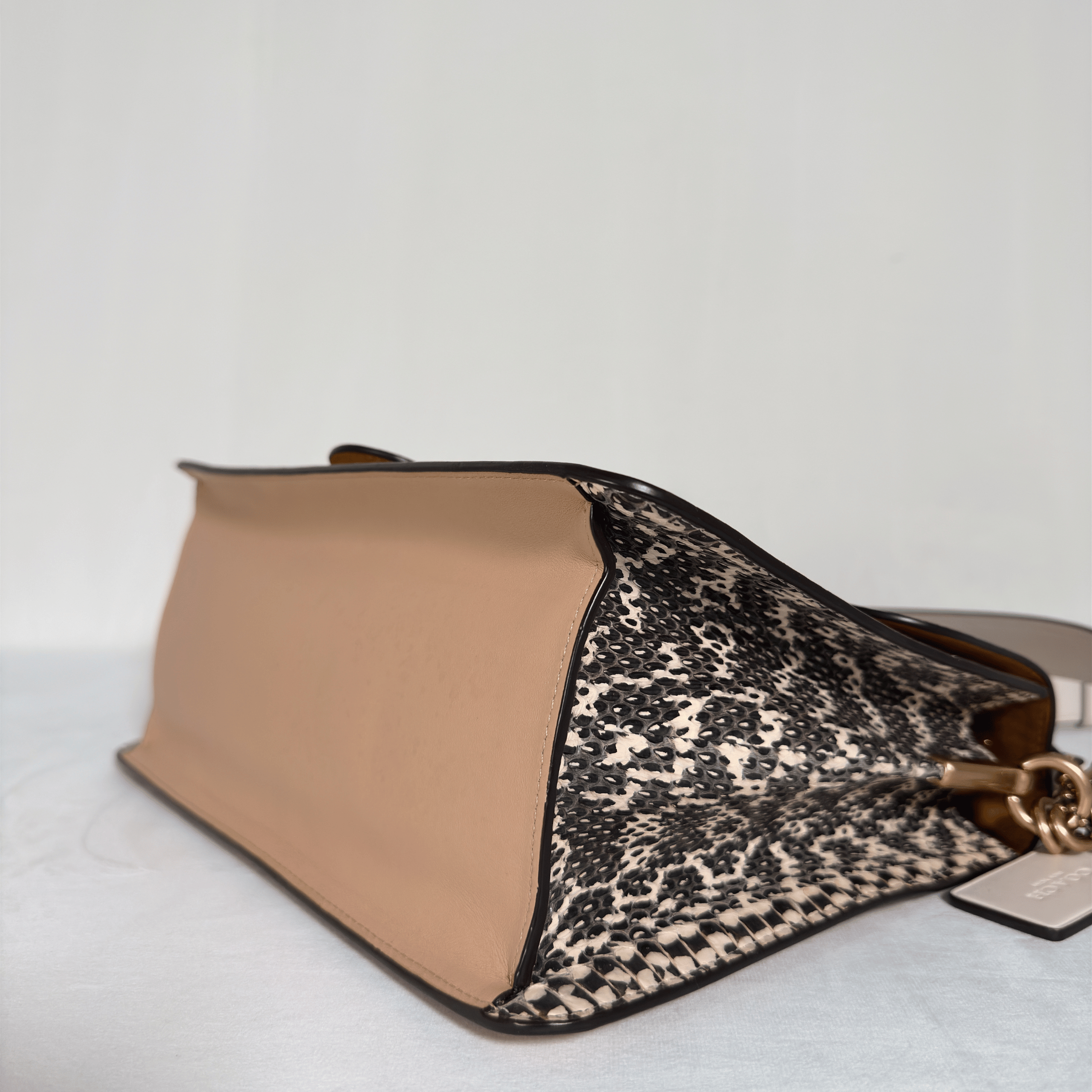 COACH - SAC TABBY - CUIR COLORBLOCK MIX MATIÈRES