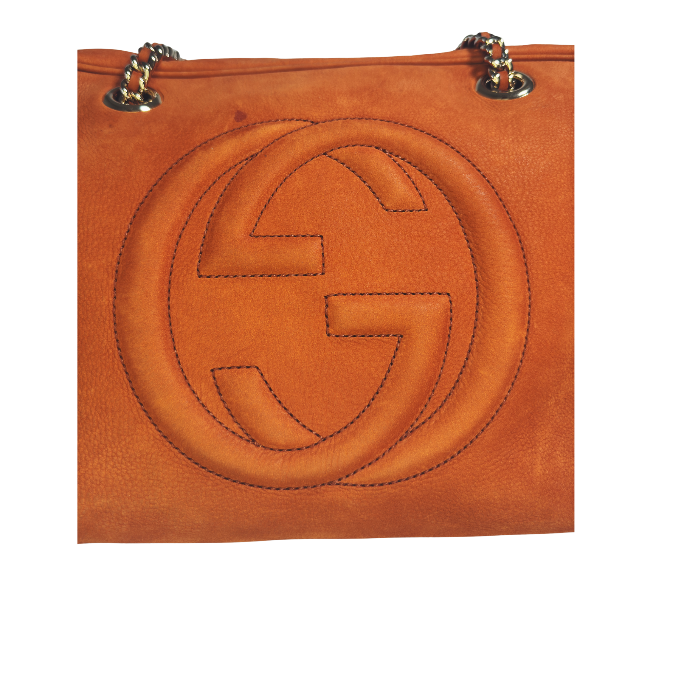 Gucci Soho – Cuir orange