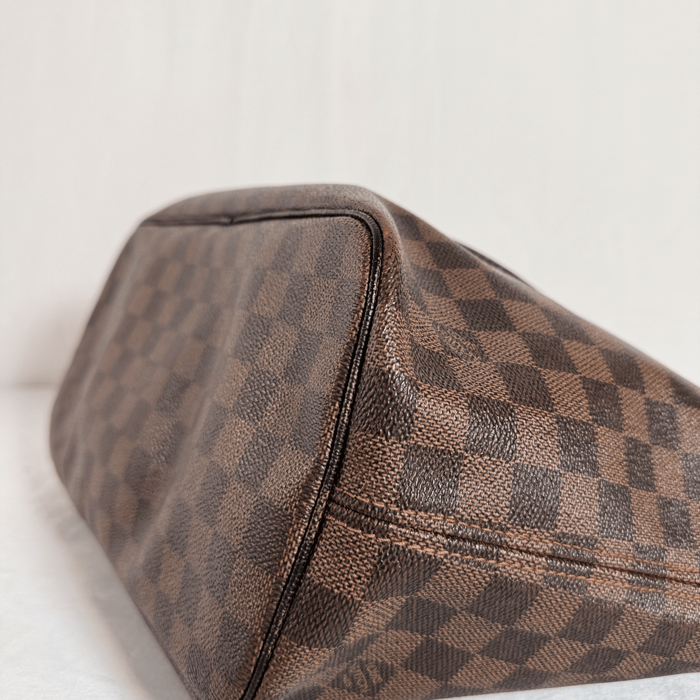 SAC LOUIS VUITTON NEVERFULL MM - TOILE DAMIER EBENE - La Belle Boutique