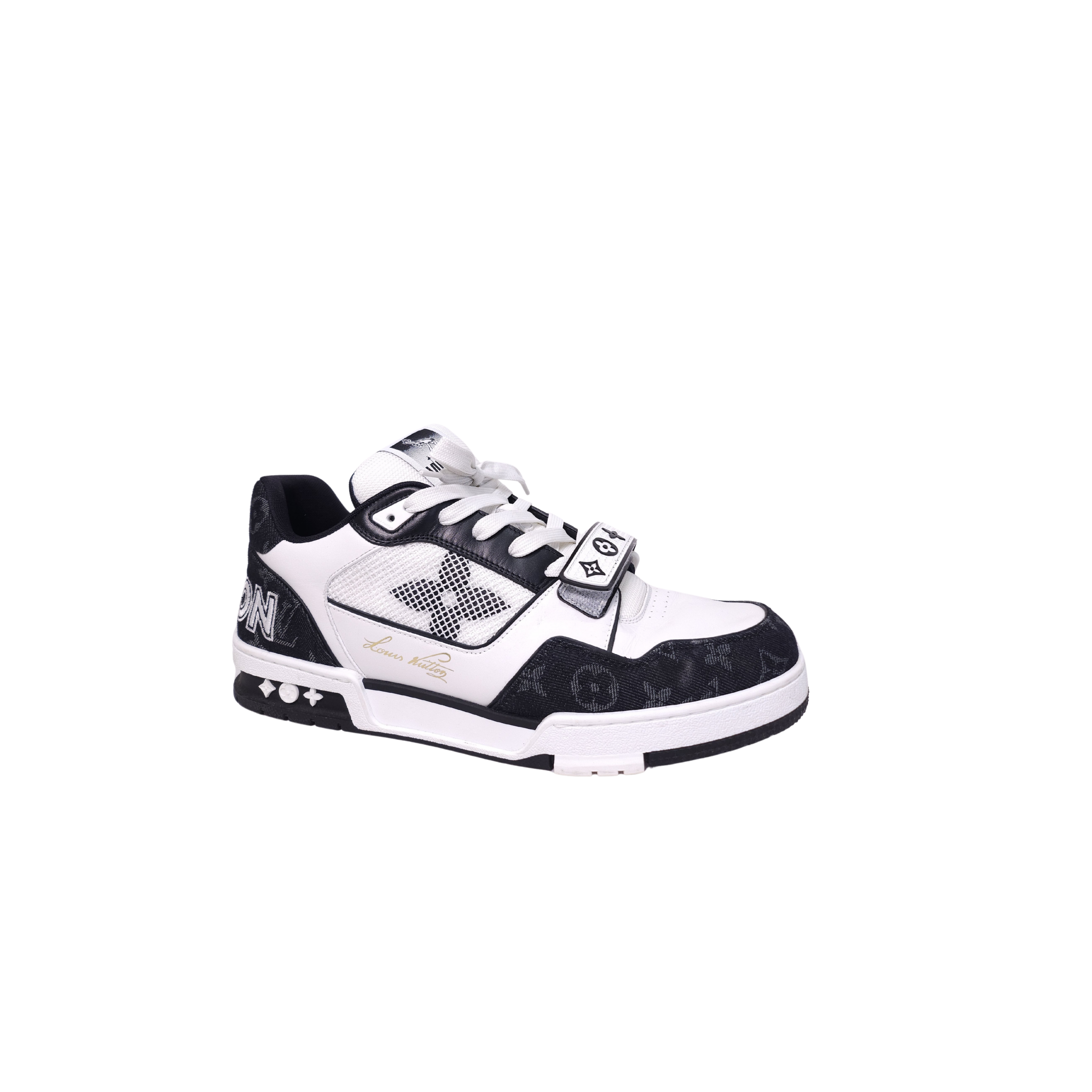Sneaker LV Trainer Velcro Strap Louis Vuitton T.44