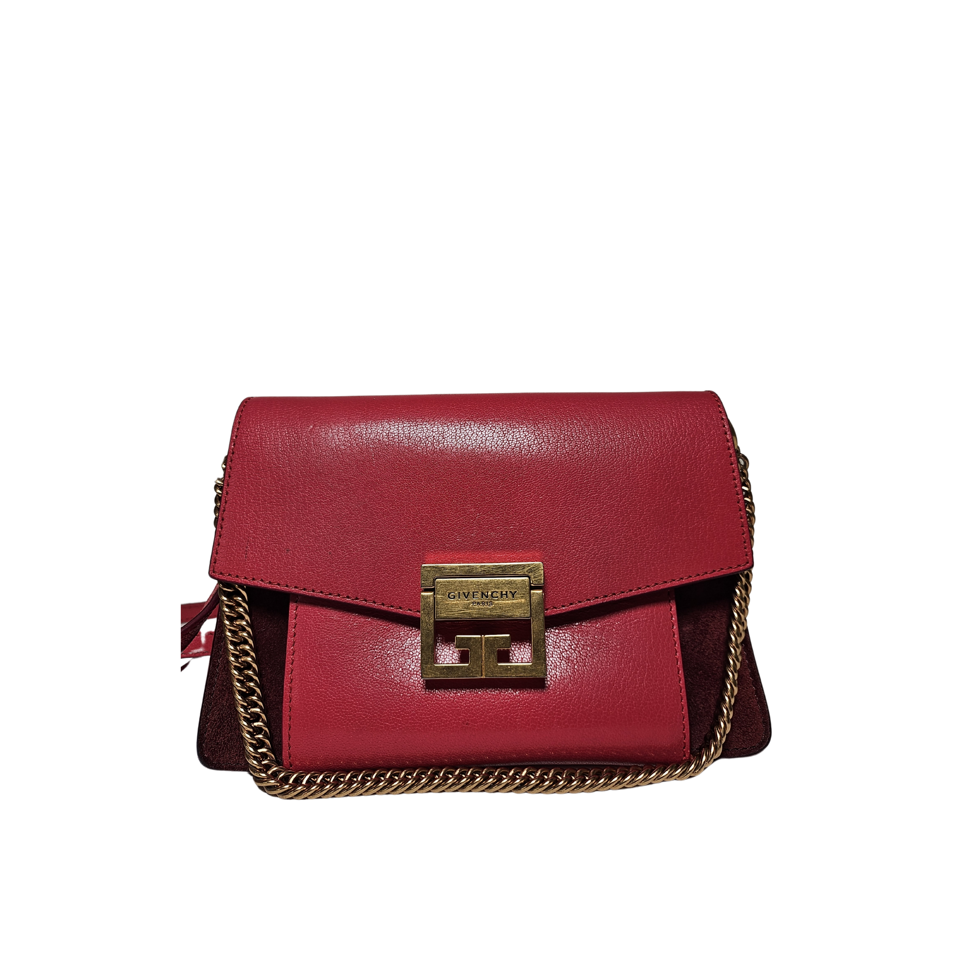 Sac Givenchy GV3 cuir rouge