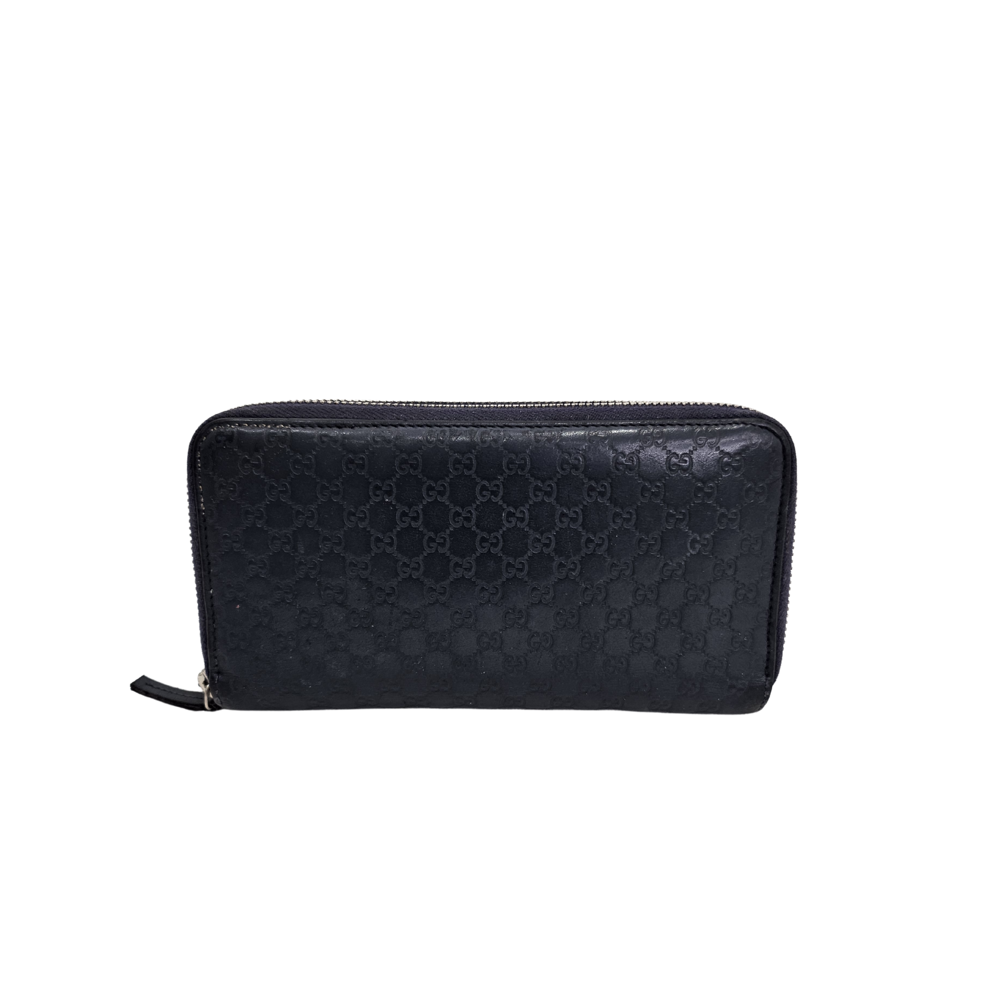Portefeuille Gucci Zippé GG Guccissima